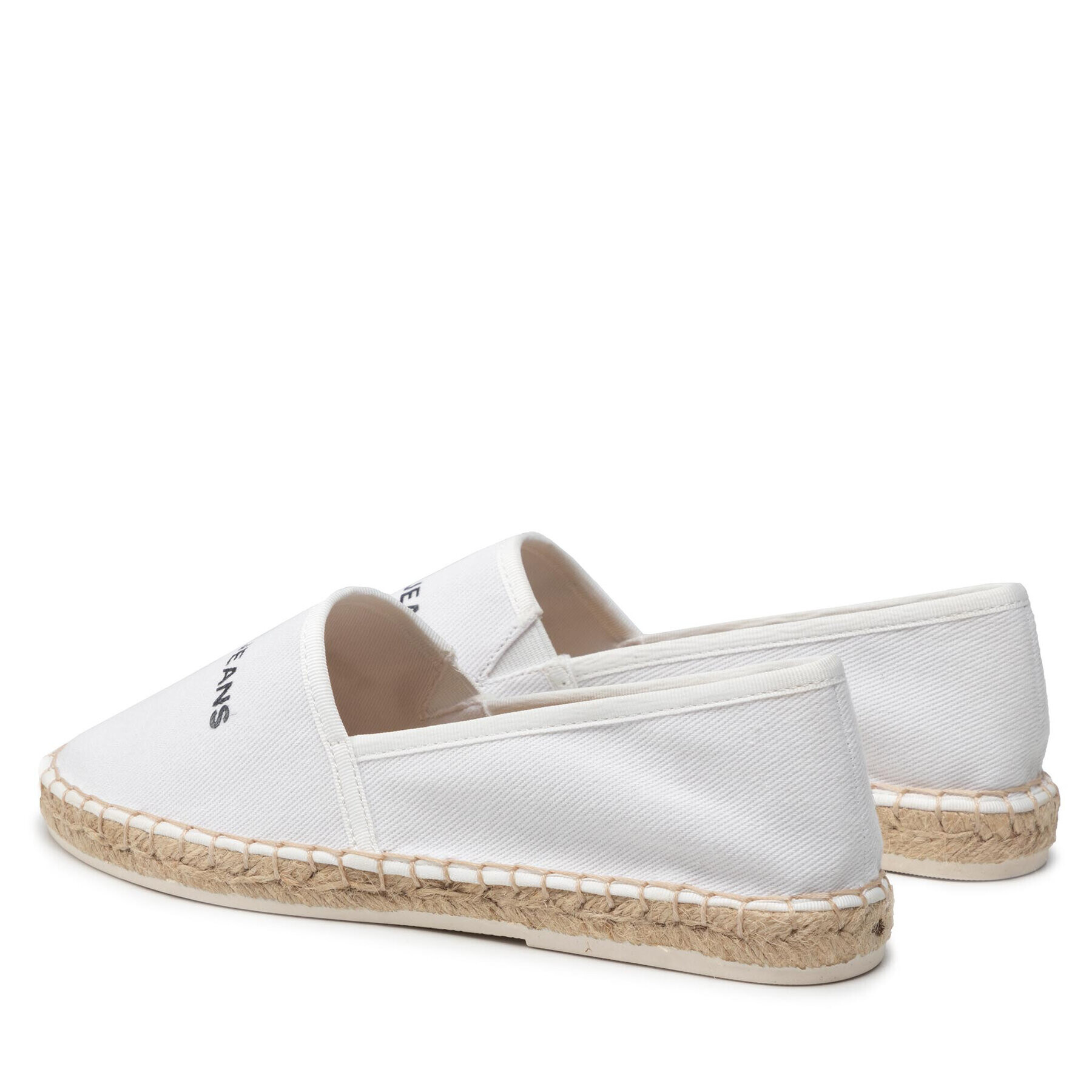 Tommy Jeans Espadrilky Espadrille EN0EN01815 Bílá - Pepit.cz