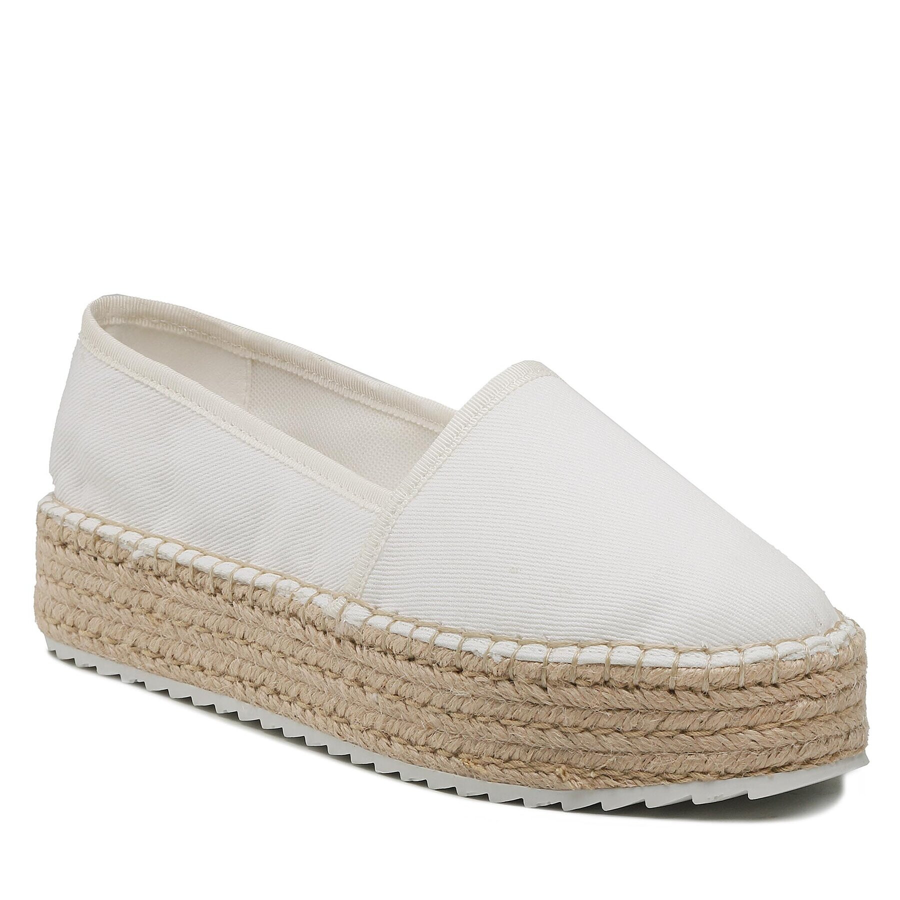 Tommy Jeans Espadrilky Flatform Espadrille EN0EN02078 Bílá - Pepit.cz