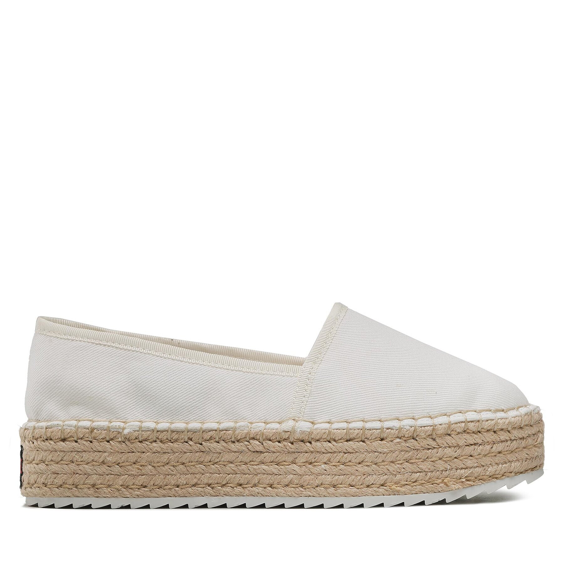 Tommy Jeans Espadrilky Flatform Espadrille EN0EN02078 Bílá - Pepit.cz