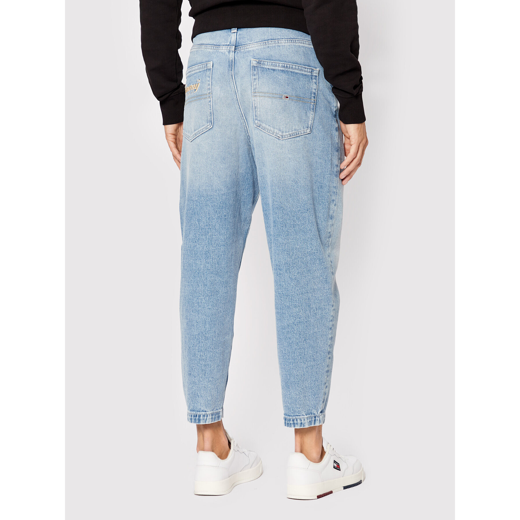 Tommy Jeans Jeansy Bax DM0DM13889 Modrá Relaxed Fit - Pepit.cz