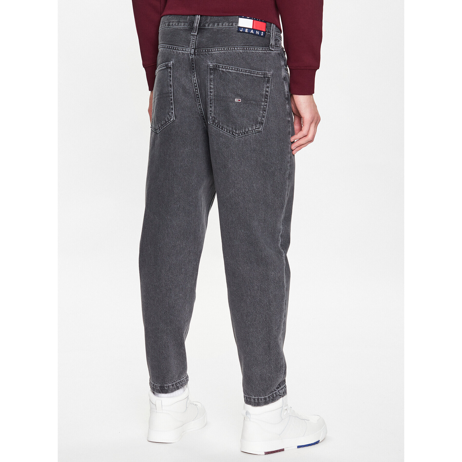 Tommy Jeans Jeansy Bax DM0DM16285 Černá Relaxed Fit - Pepit.cz