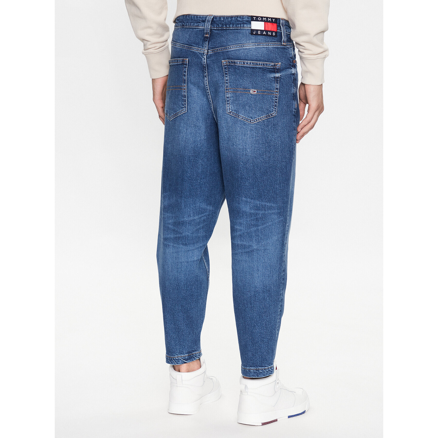 Tommy Jeans Jeansy Bax DM0DM16666 Tmavomodrá Loose Fit - Pepit.cz