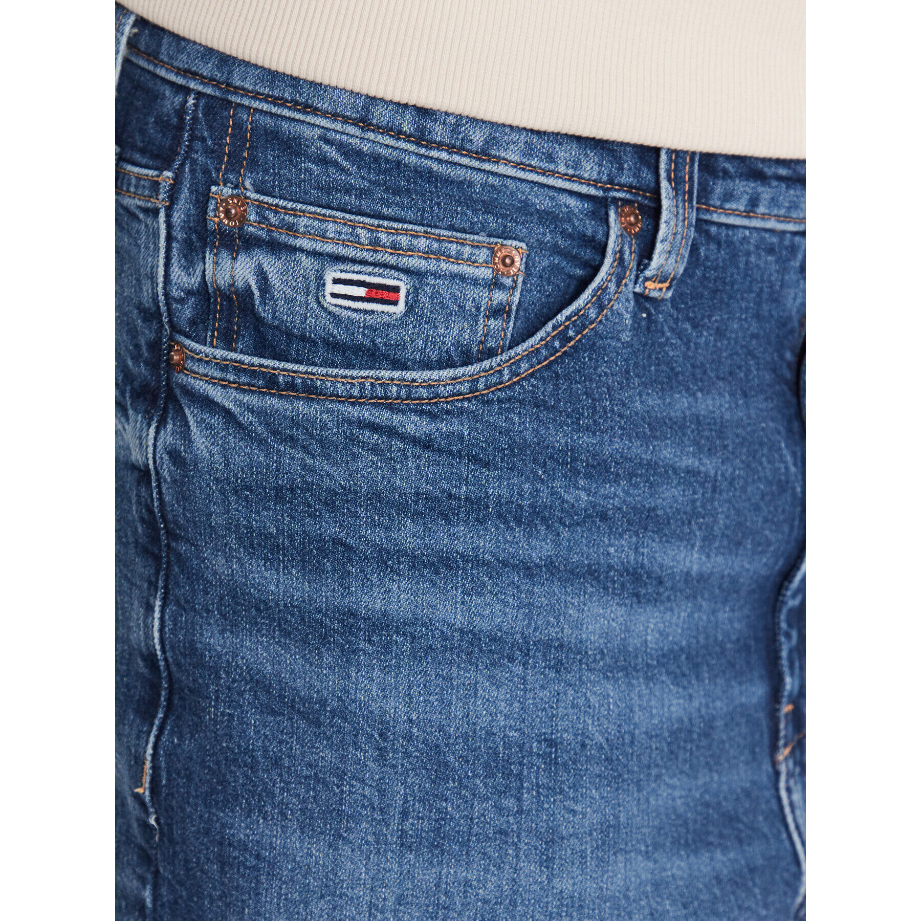 Tommy Jeans Jeansy Bax DM0DM16666 Tmavomodrá Loose Fit - Pepit.cz