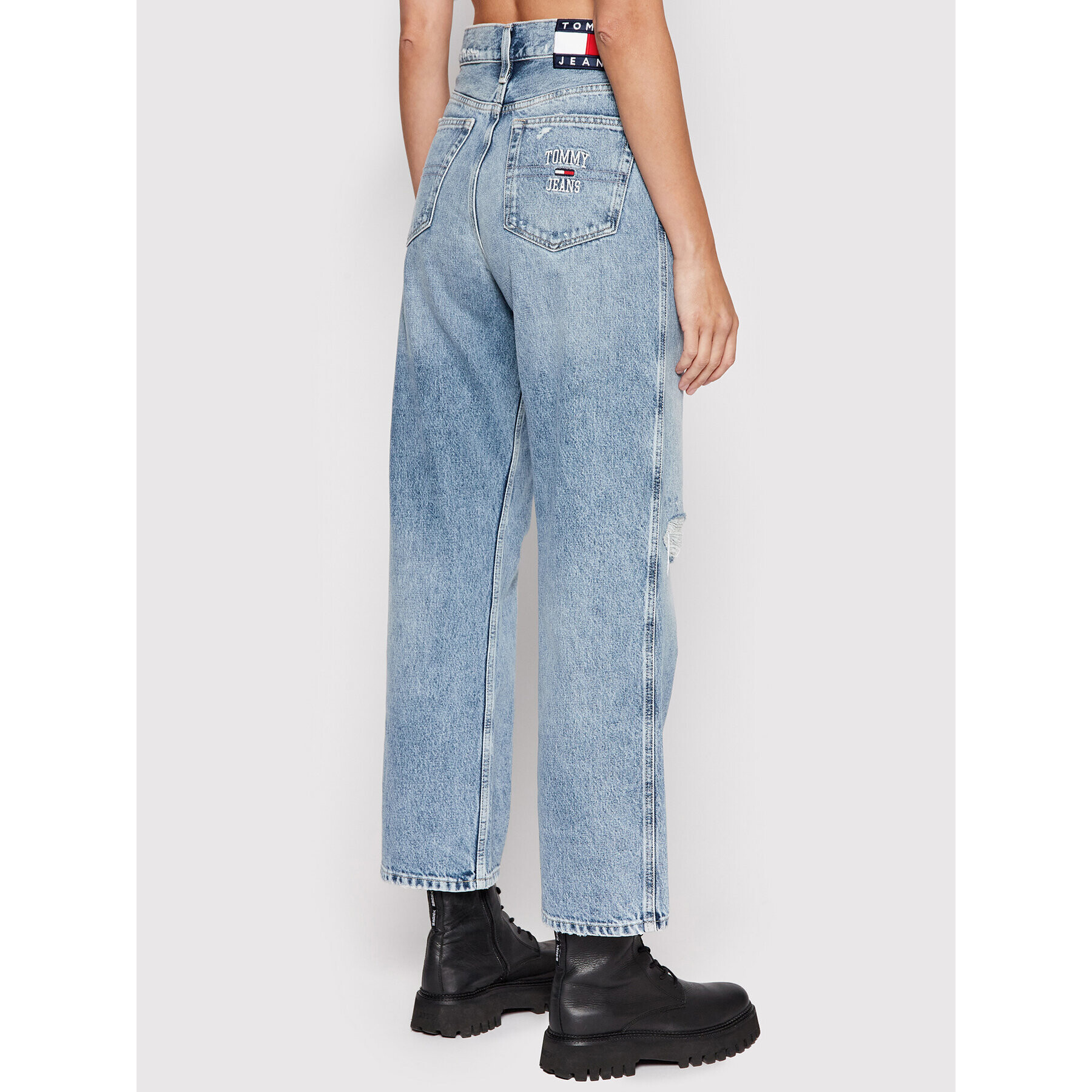 Tommy Jeans Jeansy Betsy DW0DW11487 Modrá Loose Fit - Pepit.cz