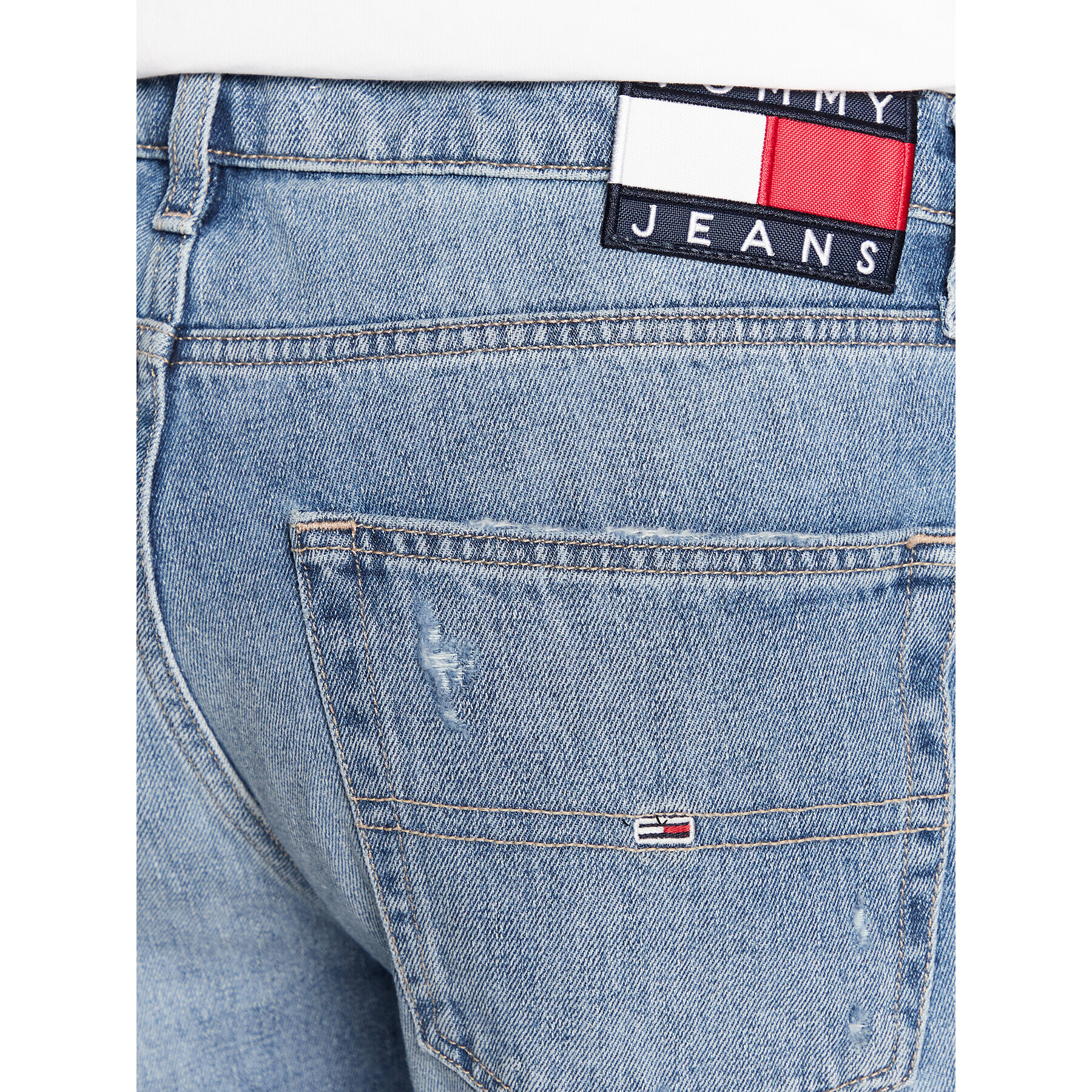 Tommy Jeans Jeansy Dad DM0DM15601 Modrá Regular Fit - Pepit.cz