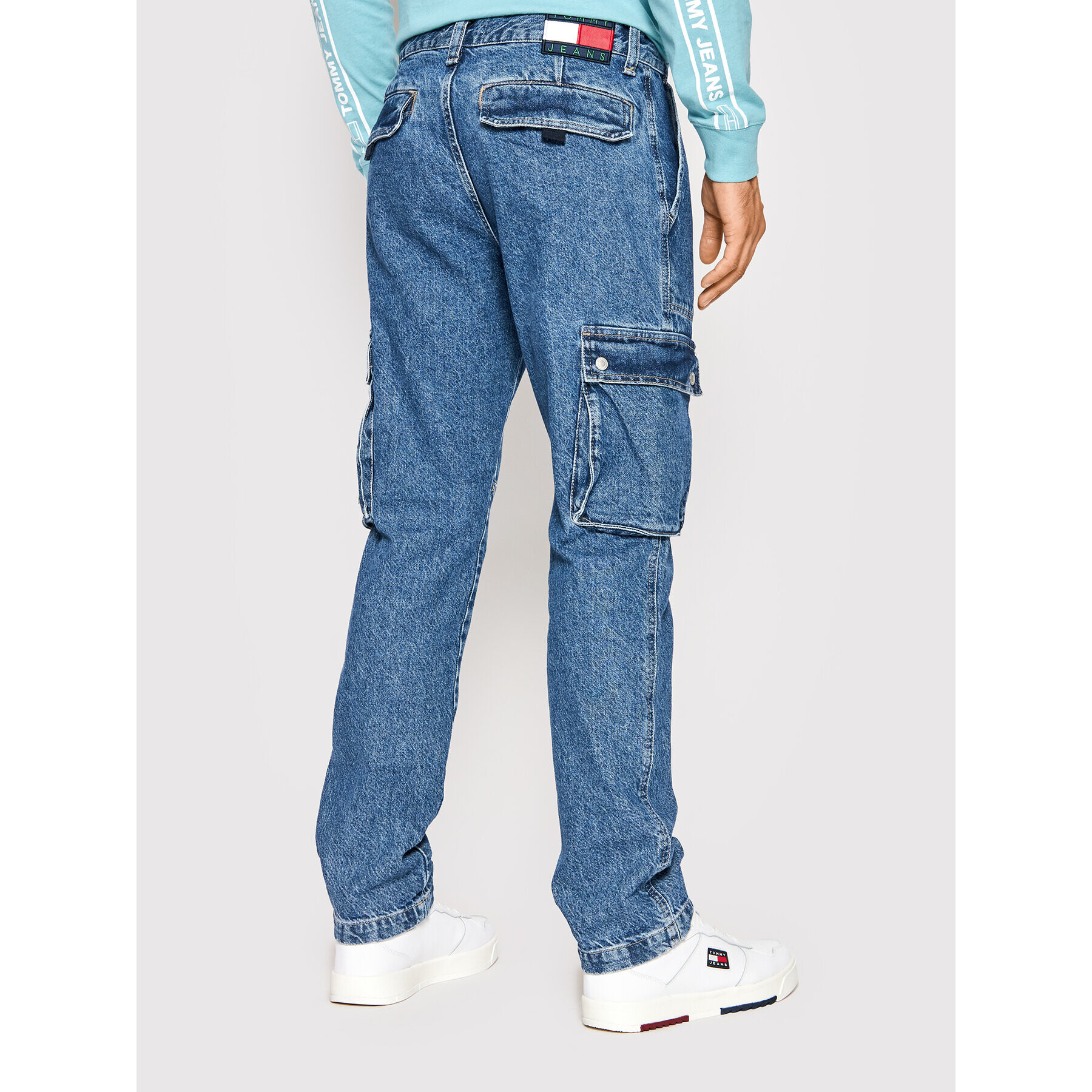 Tommy Jeans Jeansy Ethan DM0DM13146 Tmavomodrá Relaxed Fit - Pepit.cz