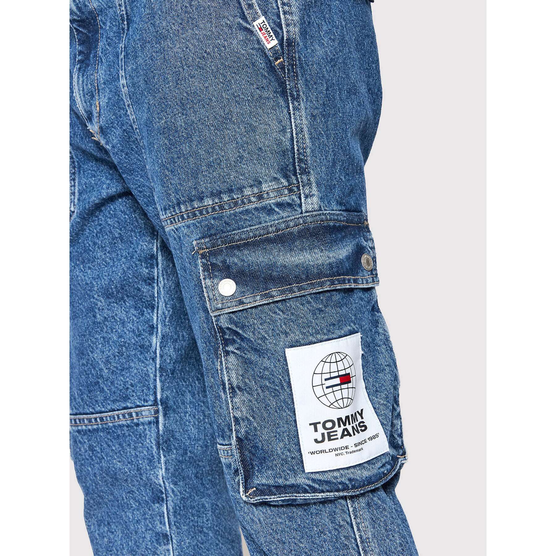 Tommy Jeans Jeansy Ethan DM0DM13146 Tmavomodrá Relaxed Fit - Pepit.cz