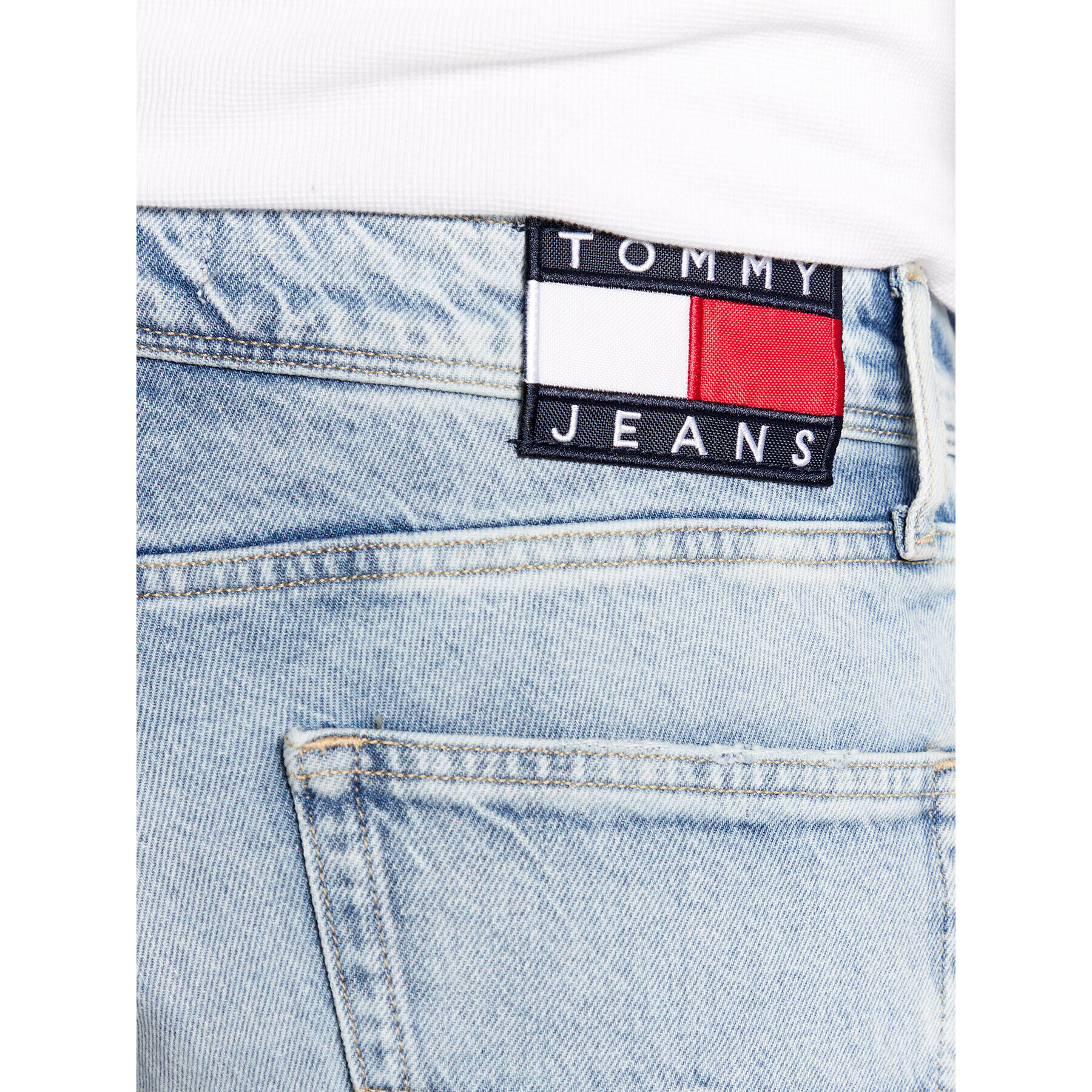 Tommy Jeans Jeansy Ethan DM0DM15574 Modrá Relaxed Fit - Pepit.cz