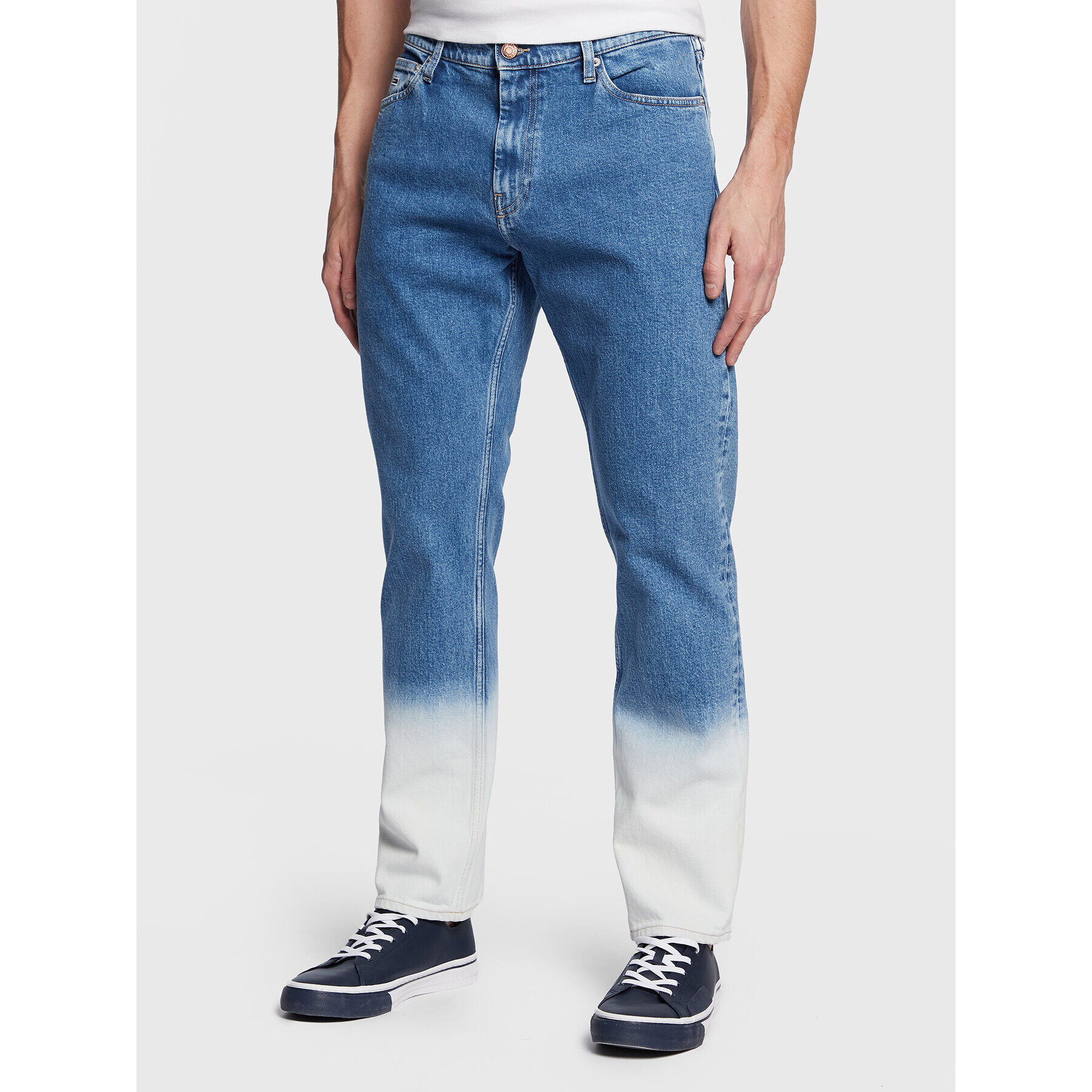 Tommy Jeans Jeansy Ethan DM0DM15623 Modrá Relaxed Fit - Pepit.cz