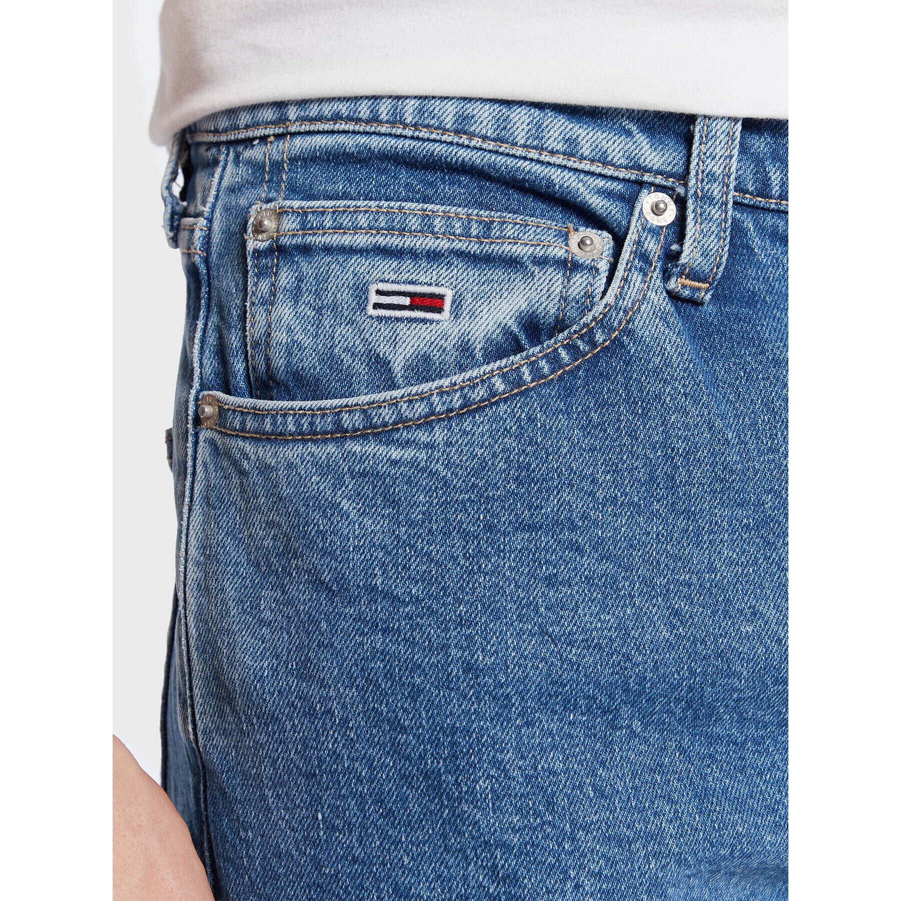 Tommy Jeans Jeansy Ethan DM0DM15623 Modrá Relaxed Fit - Pepit.cz