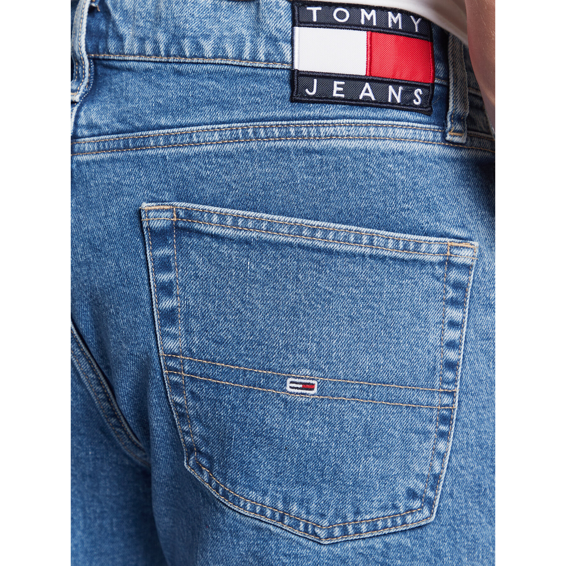 Tommy Jeans Jeansy Ethan DM0DM15623 Modrá Relaxed Fit - Pepit.cz