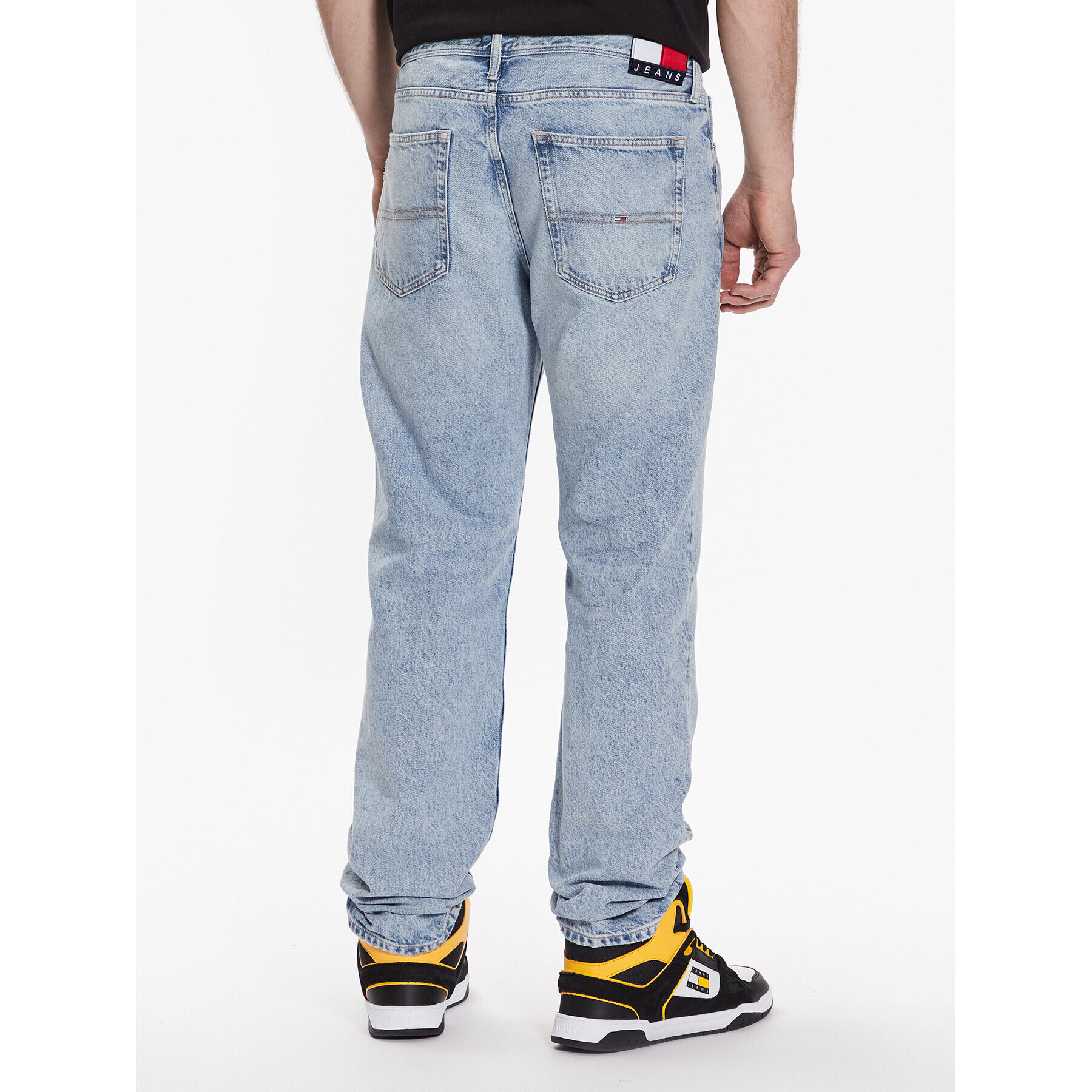 Tommy Jeans Jeansy Ethan DM0DM16169 Modrá Straight Fit - Pepit.cz