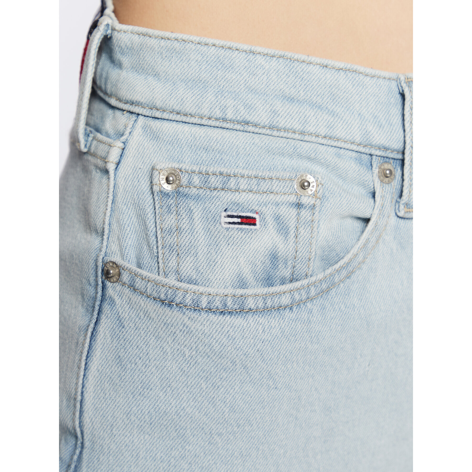 Tommy Jeans Jeansy Harper DW0DW14776 Modrá Straight Fit - Pepit.cz