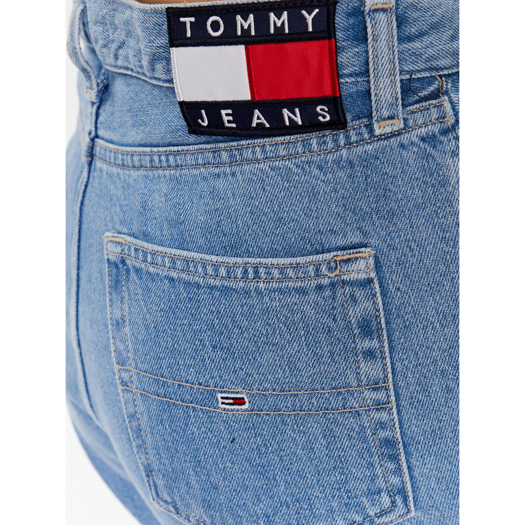 Tommy Jeans Jeansy Harper DW0DW15495 Modrá Straight Fit - Pepit.cz