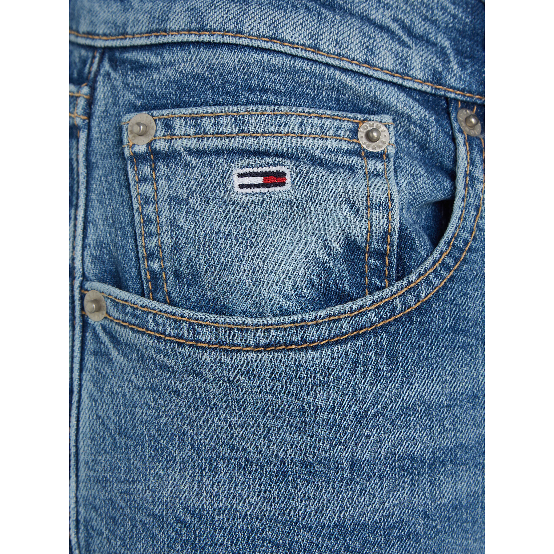 Tommy Jeans Jeansy Harper DW0DW16680 Modrá Straight Fit - Pepit.cz