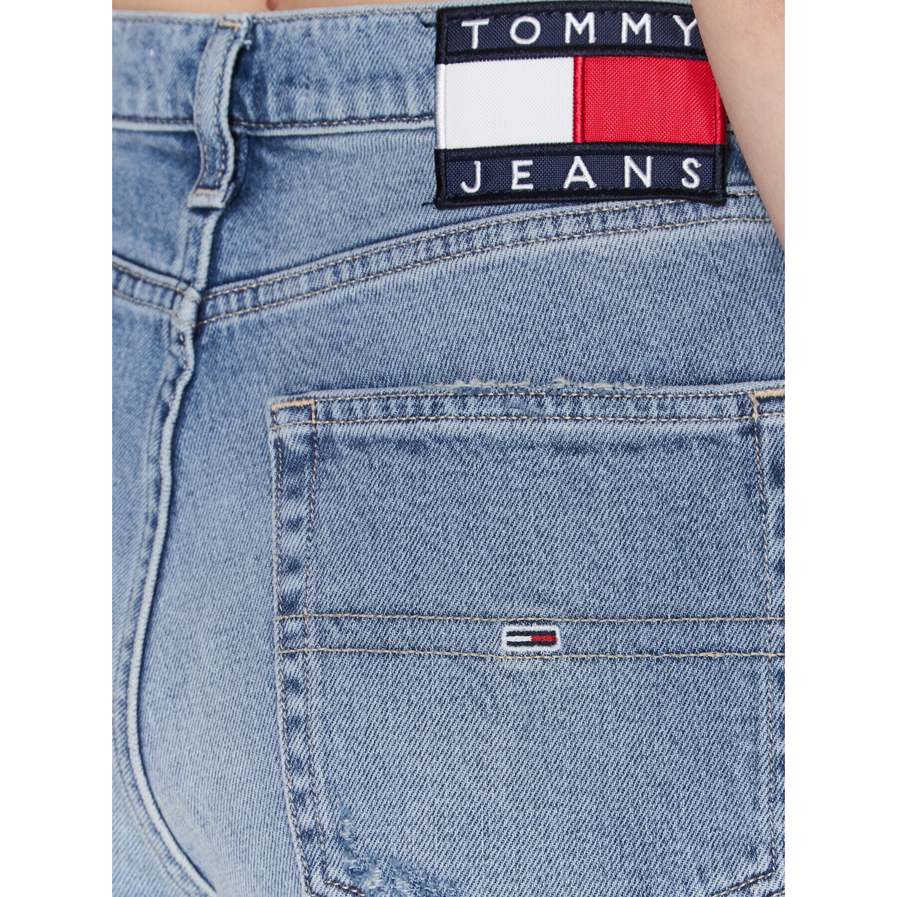 Tommy Jeans Jeansy Herper DW0DW15519 Modrá Straight Fit - Pepit.cz