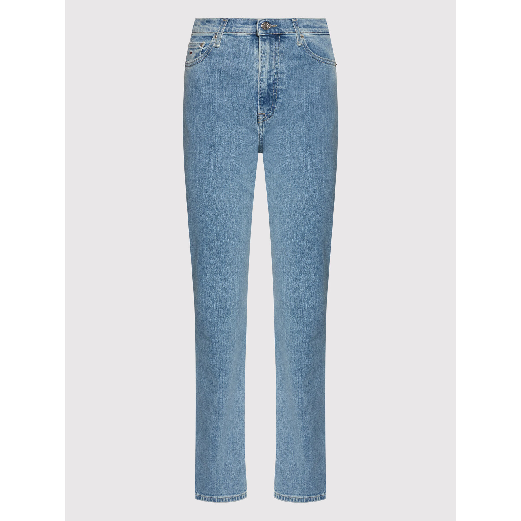 Tommy Jeans Jeansy Julie DW0DW12365 Modrá Straight Fit - Pepit.cz