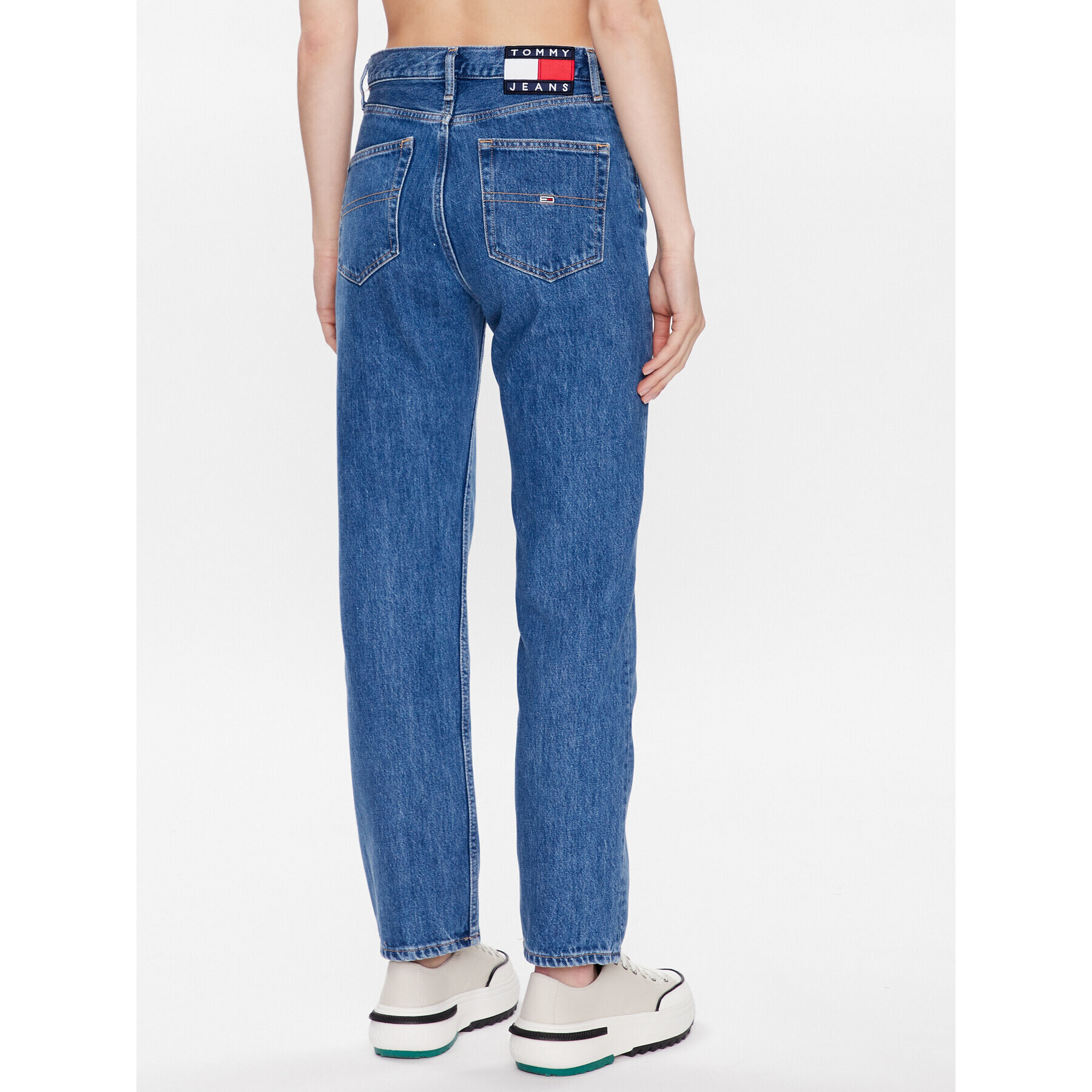 Tommy Jeans Jeansy Julie DW0DW15738 Modrá Straight Fit - Pepit.cz