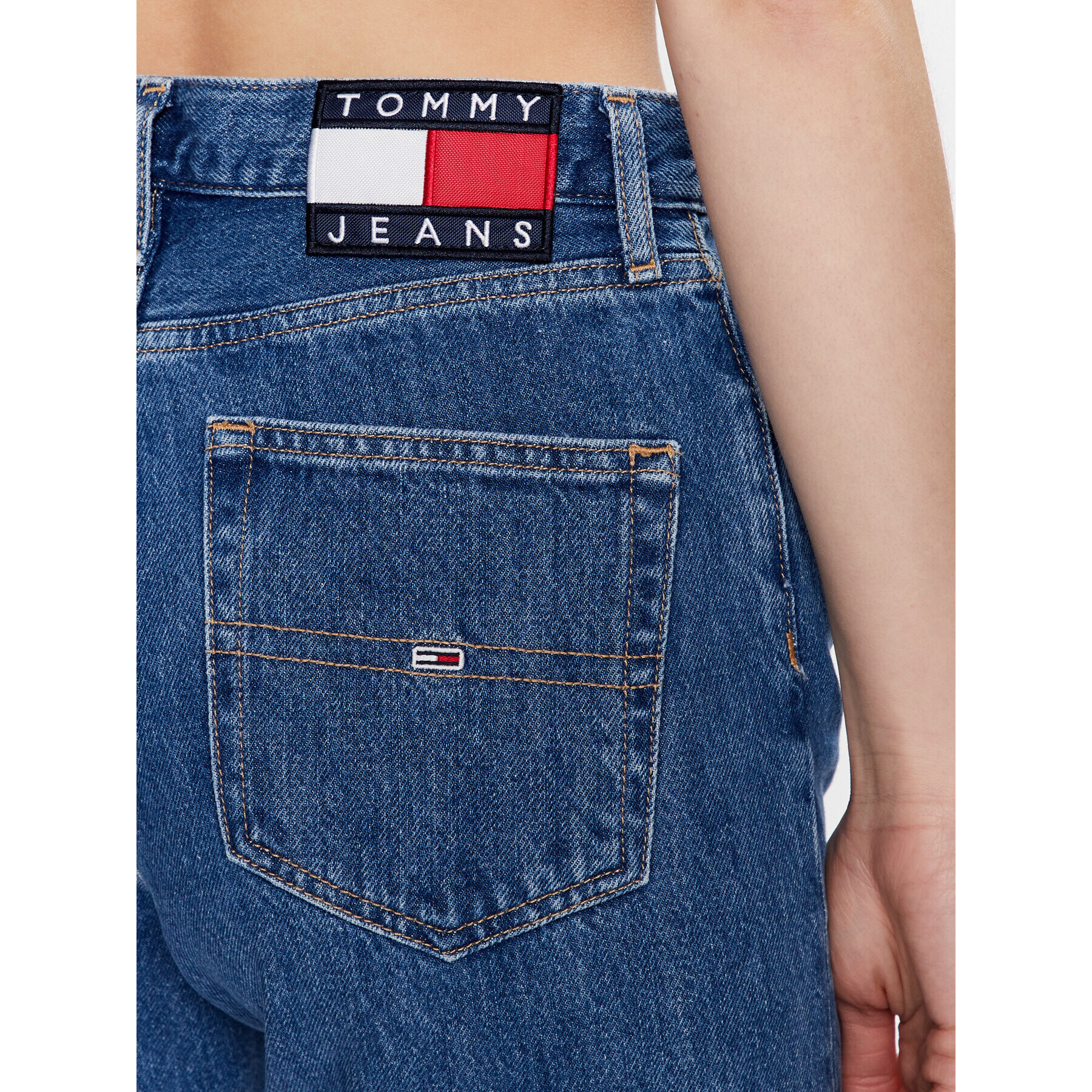 Tommy Jeans Jeansy Julie DW0DW15738 Modrá Straight Fit - Pepit.cz