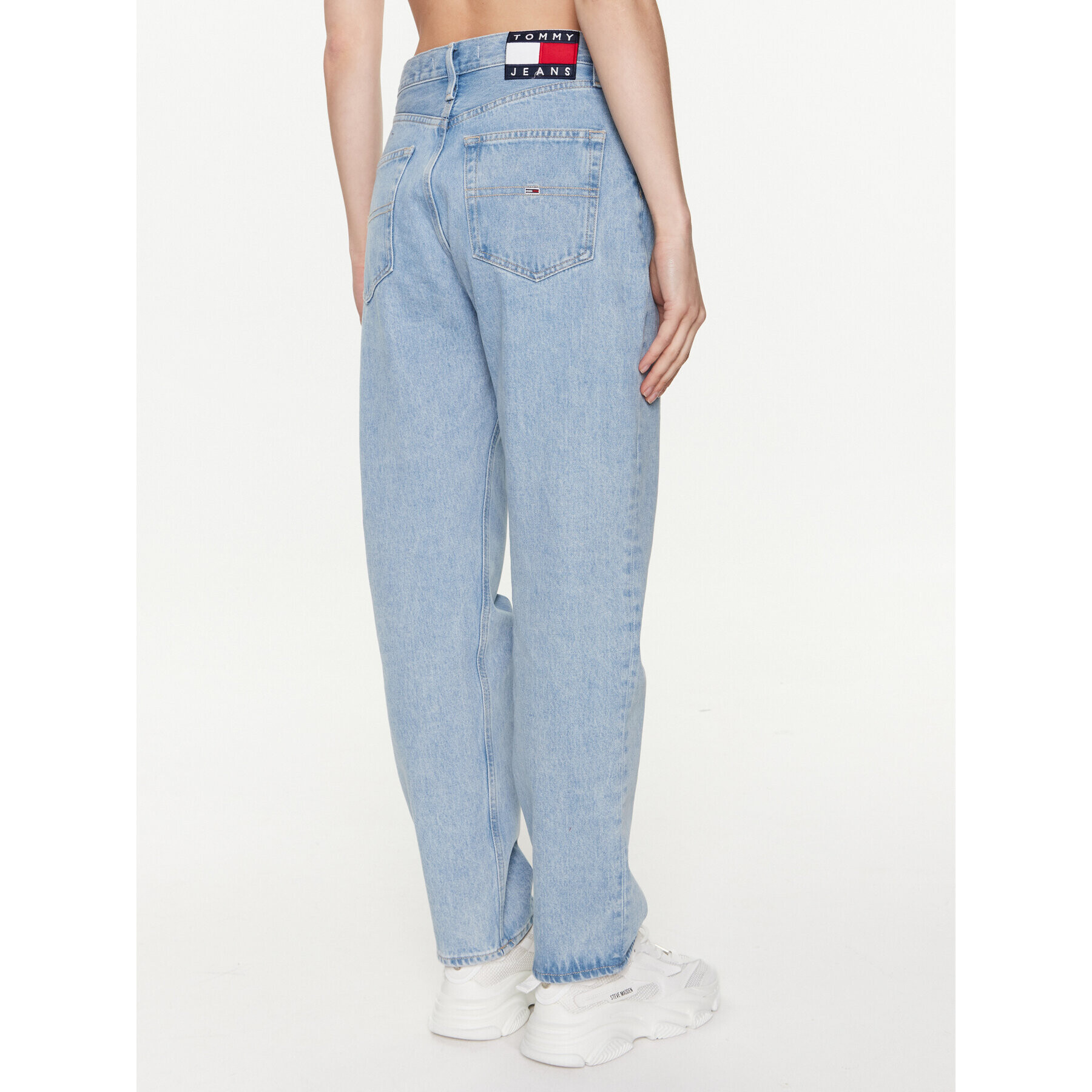 Tommy Jeans Jeansy Julie DW0DW15739 Modrá Straight Fit - Pepit.cz