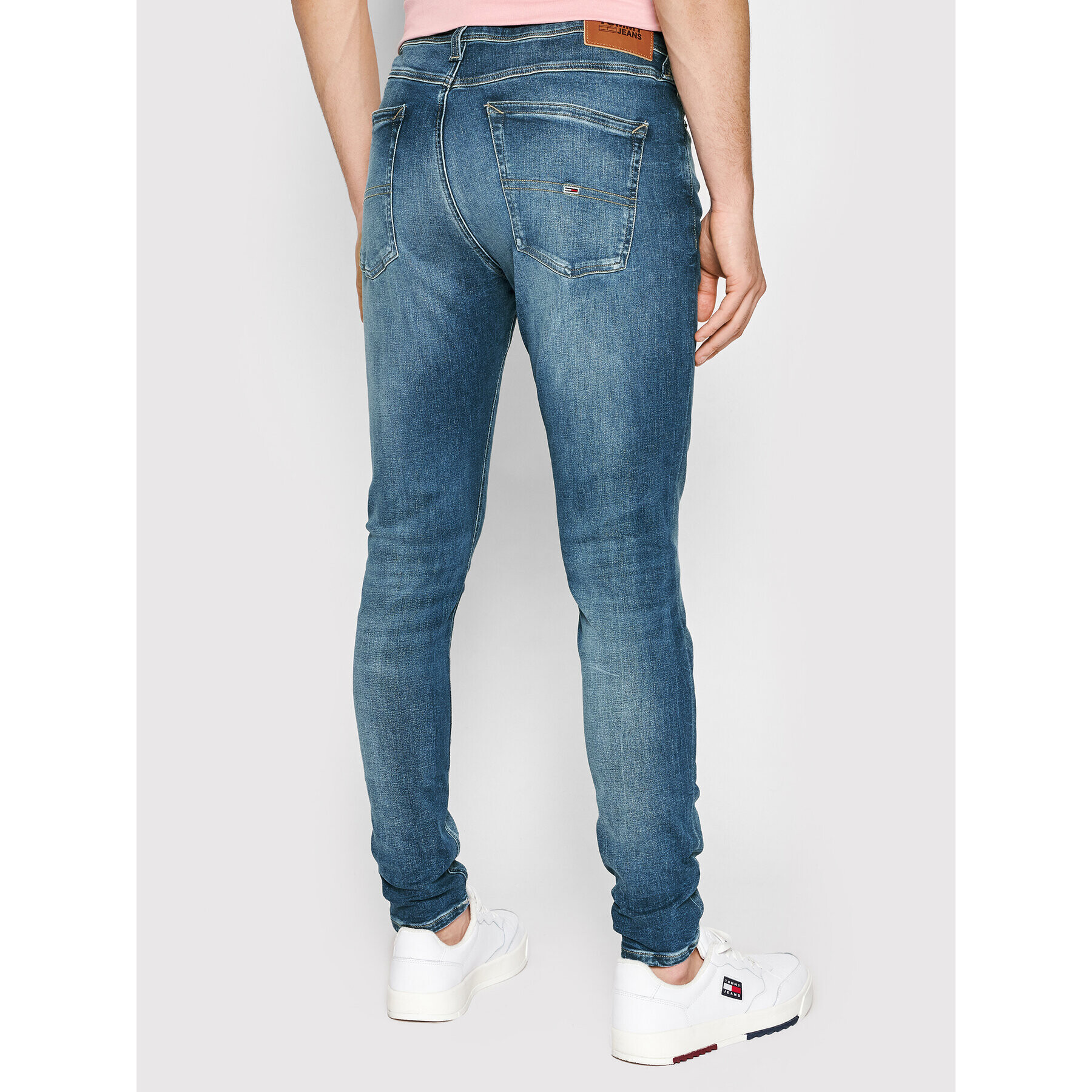 Tommy Jeans Jeansy Miles DM0DM13214 Modrá Skinny Fit - Pepit.cz