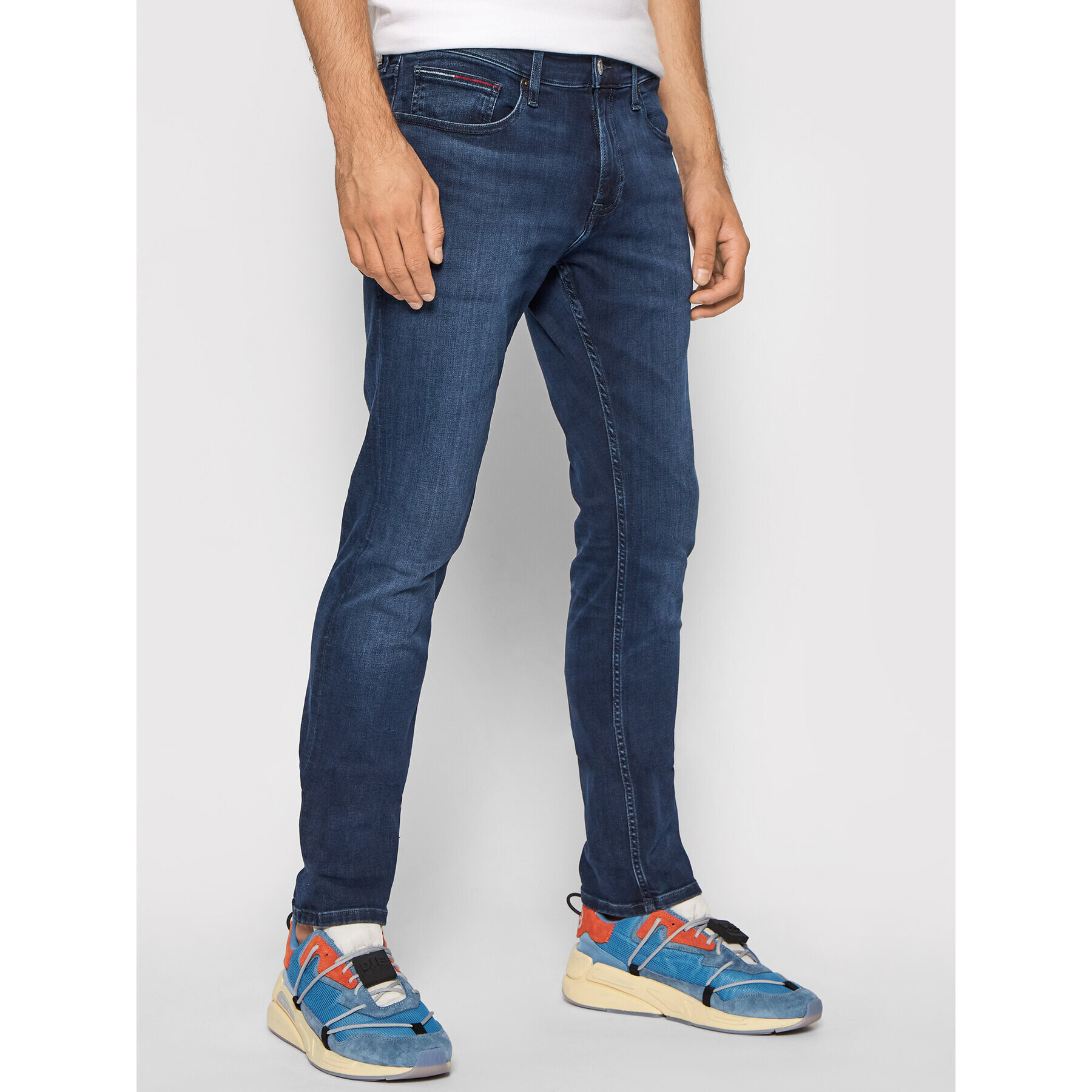 Tommy Jeans Jeansy Scanton DM0DM10803 Tmavomodrá Slim Fit - Pepit.cz