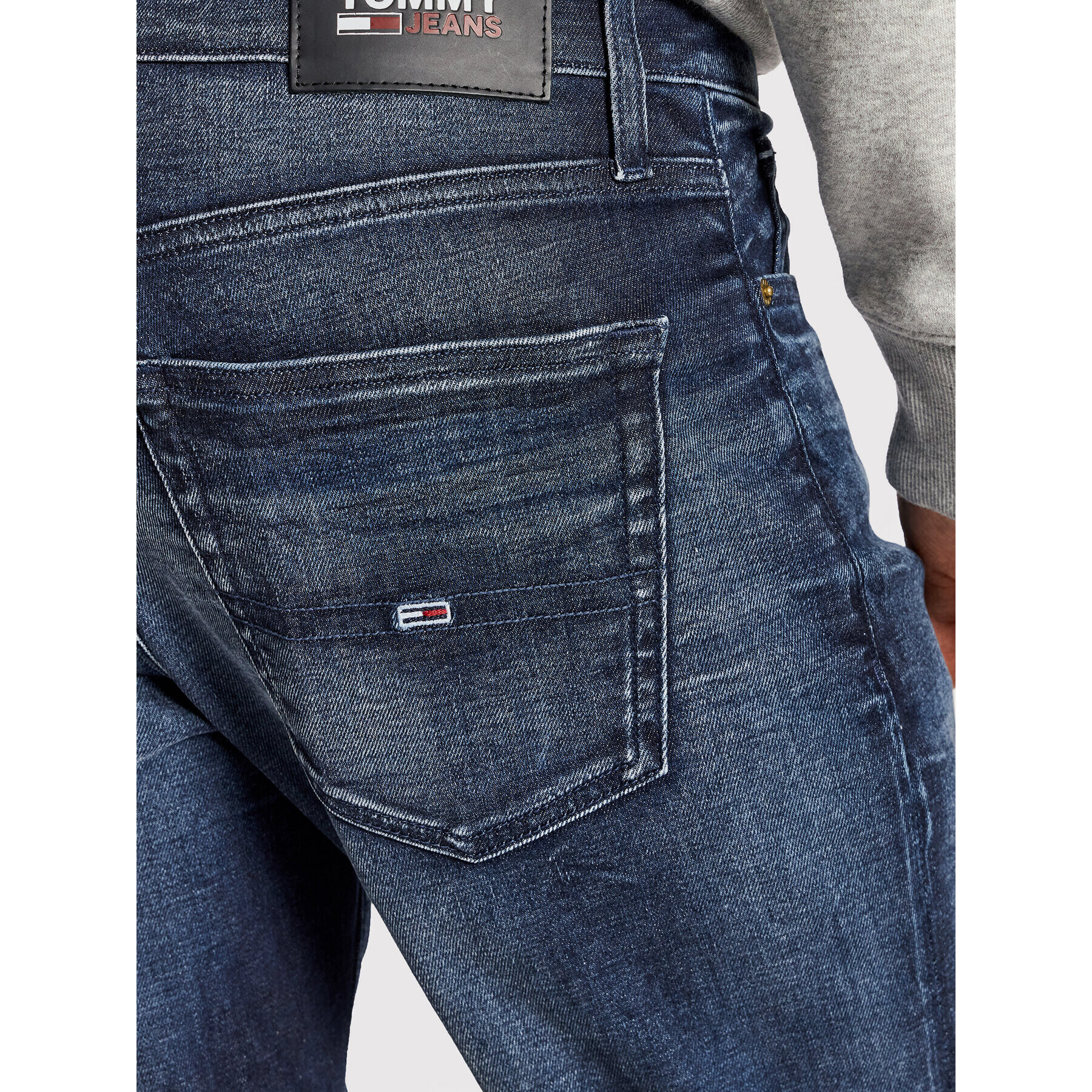 Tommy Jeans Jeansy Scanton DM0DM11565 Tmavomodrá Slim Fit - Pepit.cz