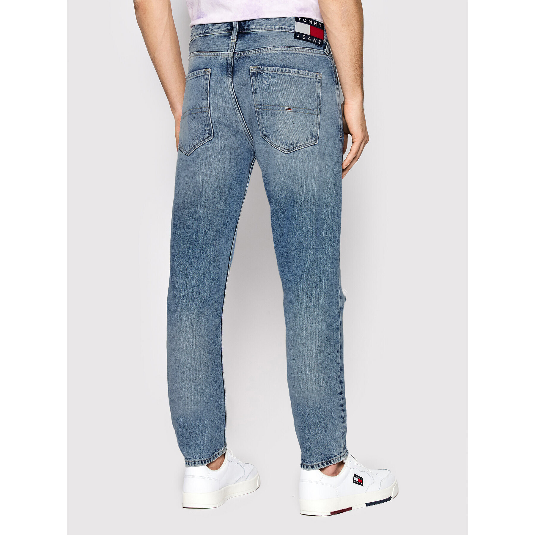 Tommy Jeans Jeansy Scanton DM0DM11892 Modrá Slim Fit - Pepit.cz