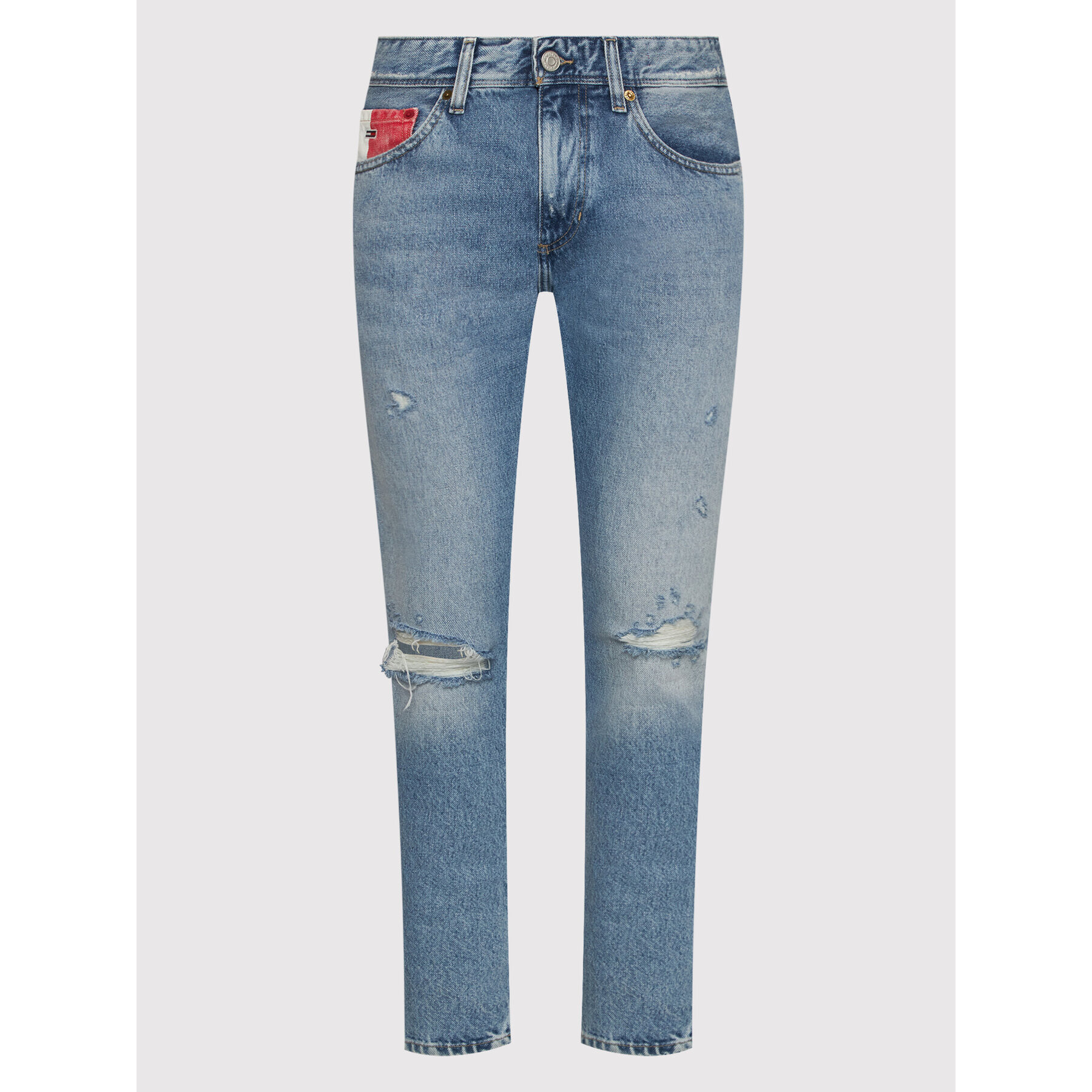 Tommy Jeans Jeansy Scanton DM0DM11892 Modrá Slim Fit - Pepit.cz