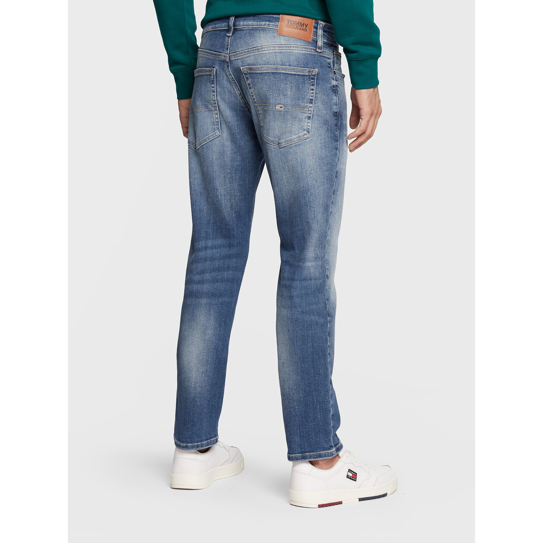 Tommy Jeans Jeansy Scanton DM0DM13669 Tmavomodrá Slim Fit - Pepit.cz