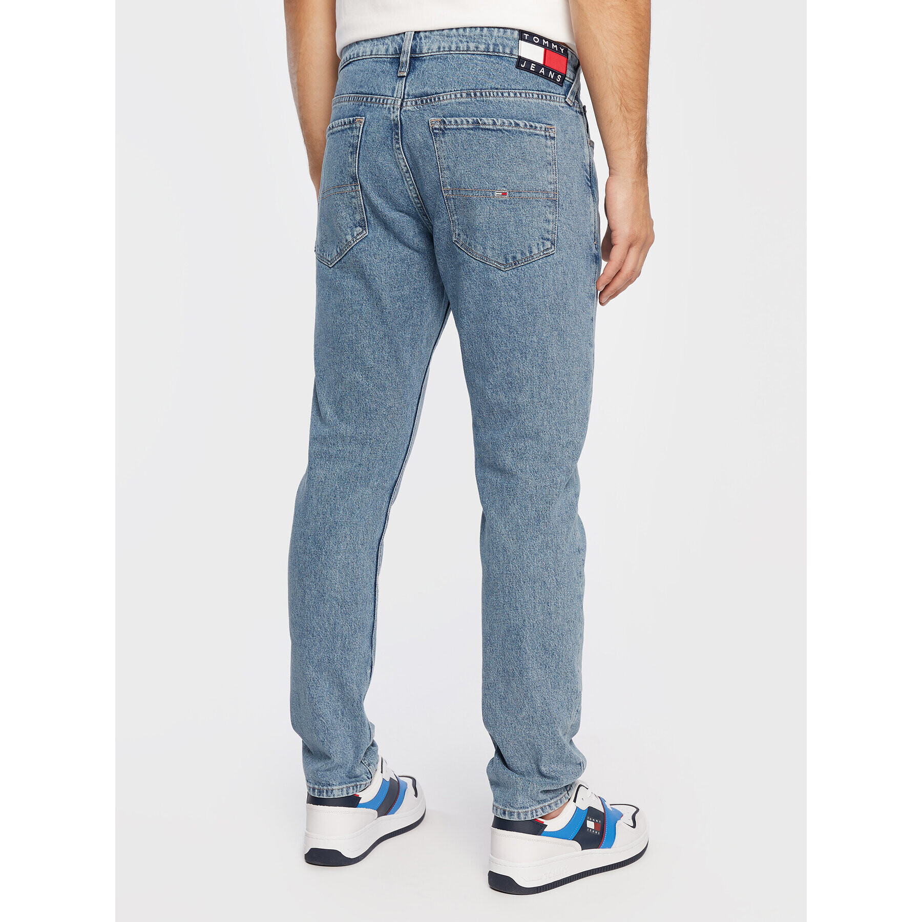 Tommy Jeans Jeansy Scanton DM0DM14790 Modrá Slim Fit - Pepit.cz