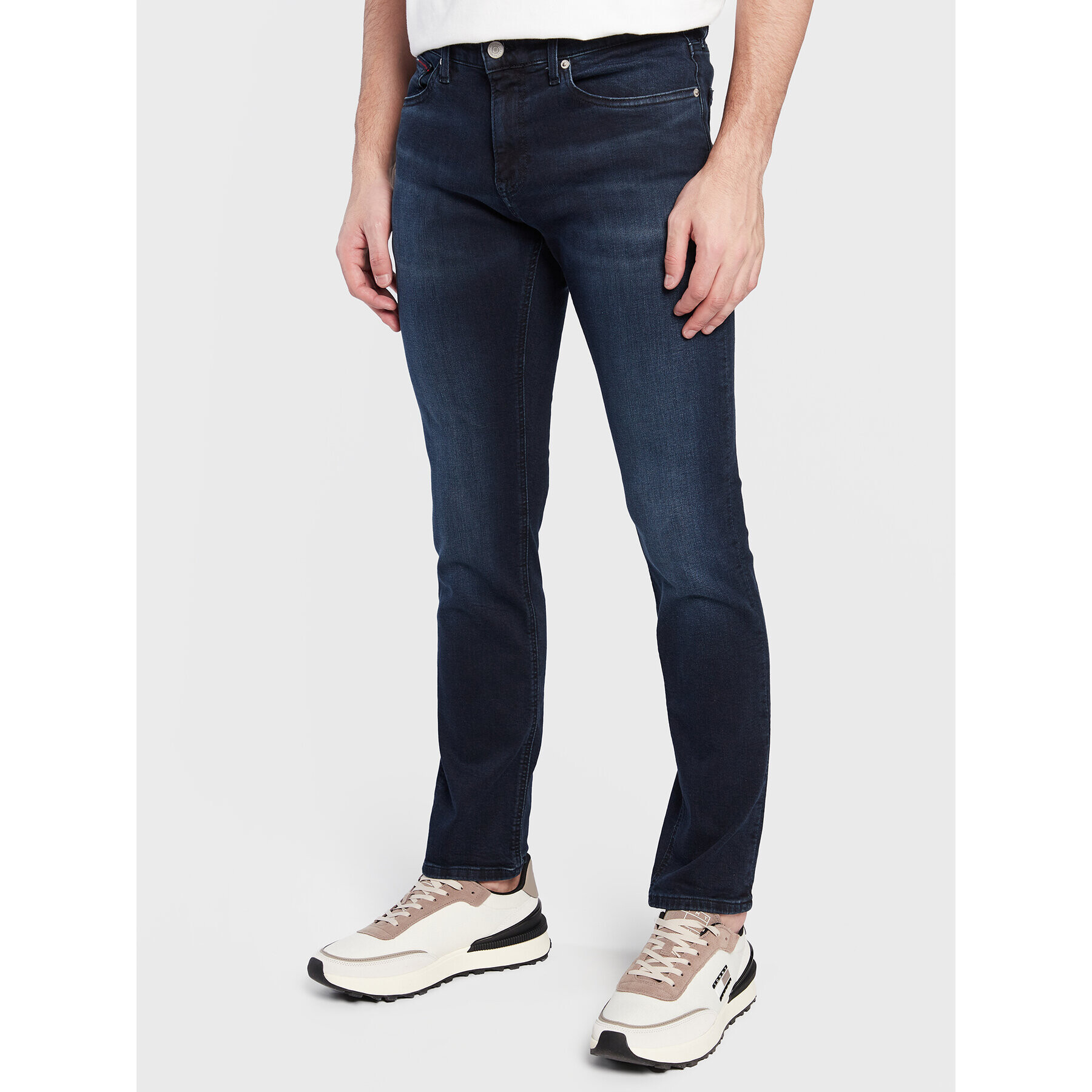 Tommy Jeans Jeansy Scanton DM0DM15549 Tmavomodrá Slim Fit - Pepit.cz