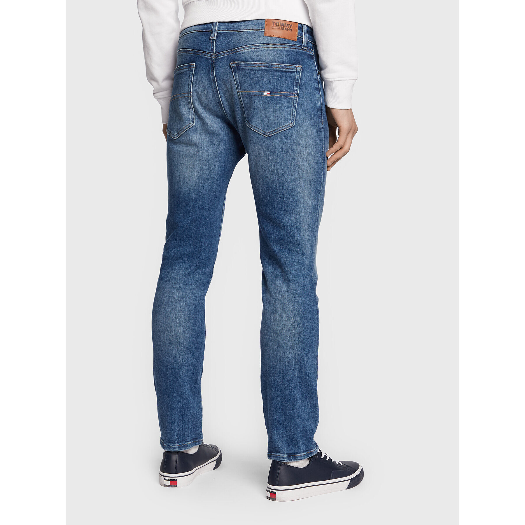 Tommy Jeans Jeansy Scanton DM0DM15558 Modrá Slim Fit - Pepit.cz