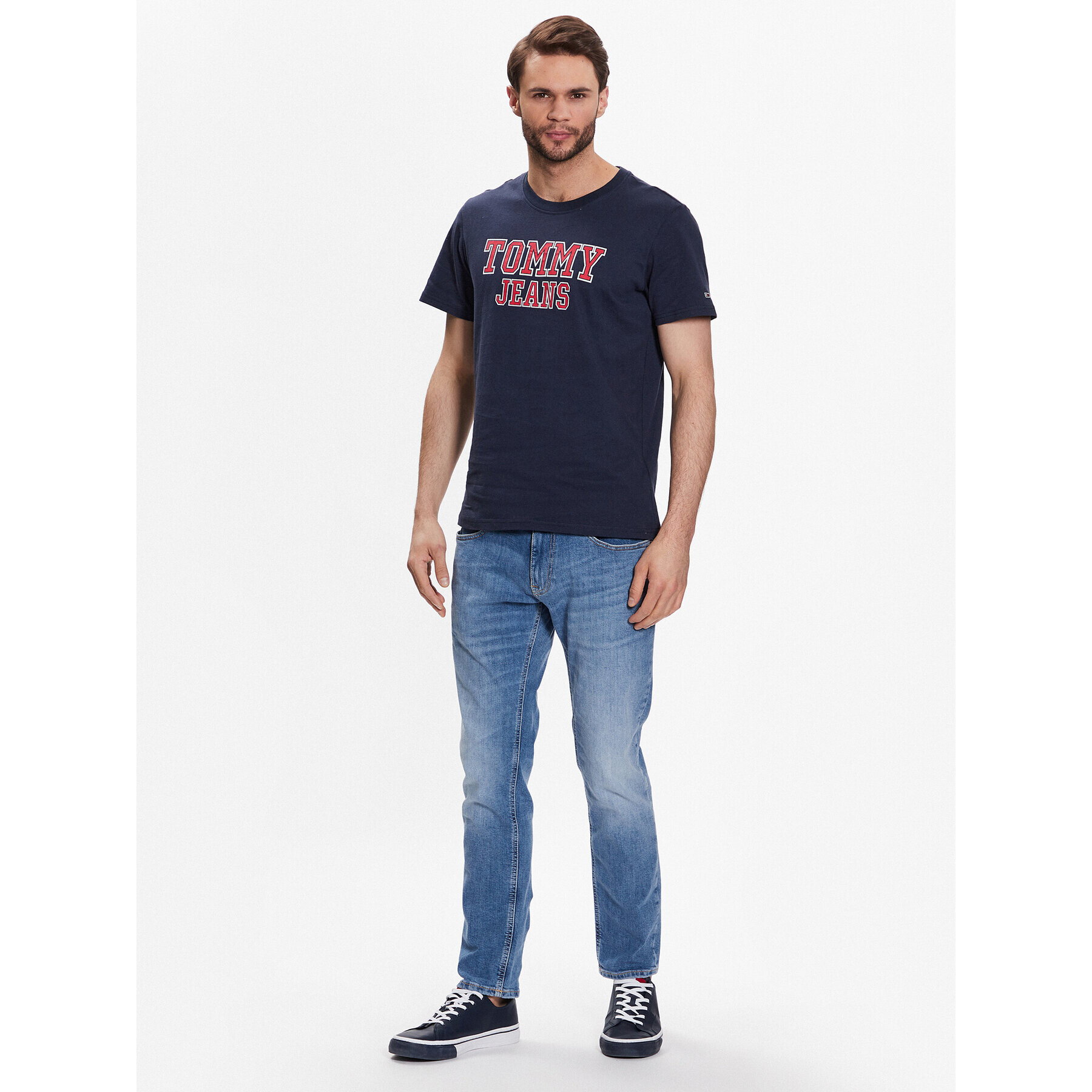 Tommy Jeans Jeansy Scanton DM0DM16045 Modrá Slim Fit - Pepit.cz