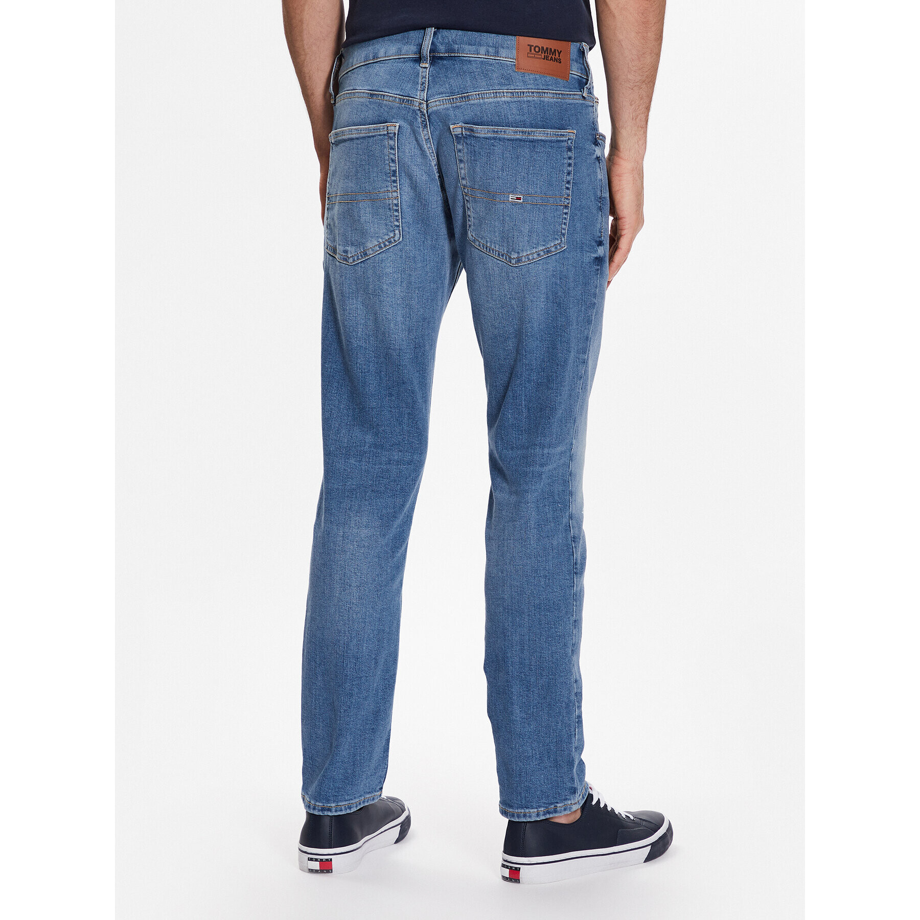 Tommy Jeans Jeansy Scanton DM0DM16045 Modrá Slim Fit - Pepit.cz