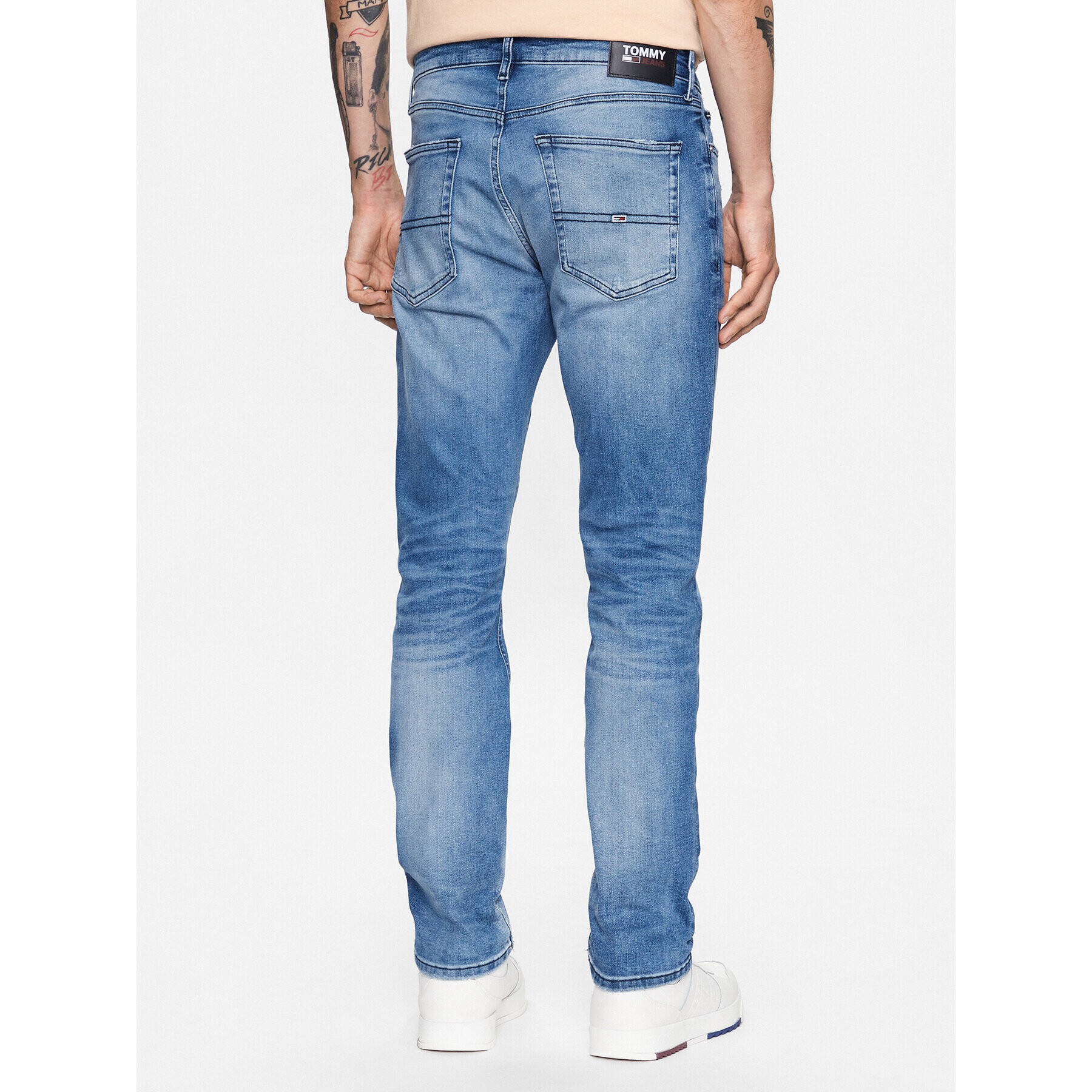 Tommy Jeans Jeansy Scanton DM0DM16645 Tmavomodrá Slim Fit - Pepit.cz