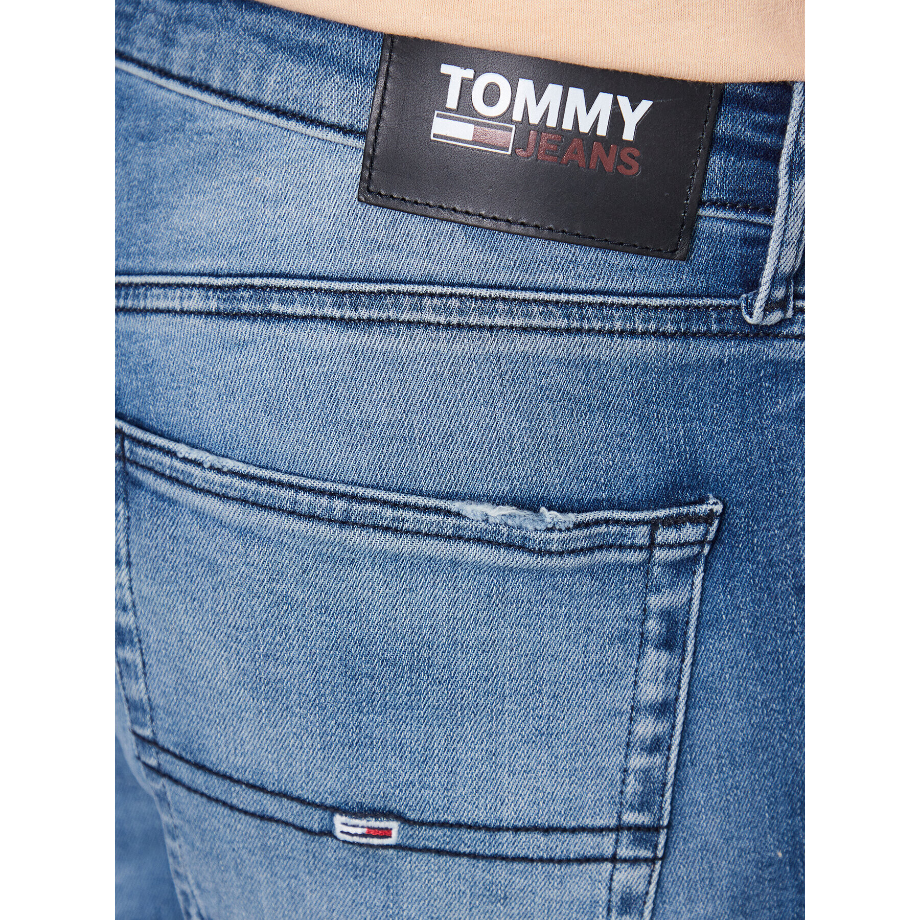 Tommy Jeans Jeansy Scanton DM0DM16645 Tmavomodrá Slim Fit - Pepit.cz