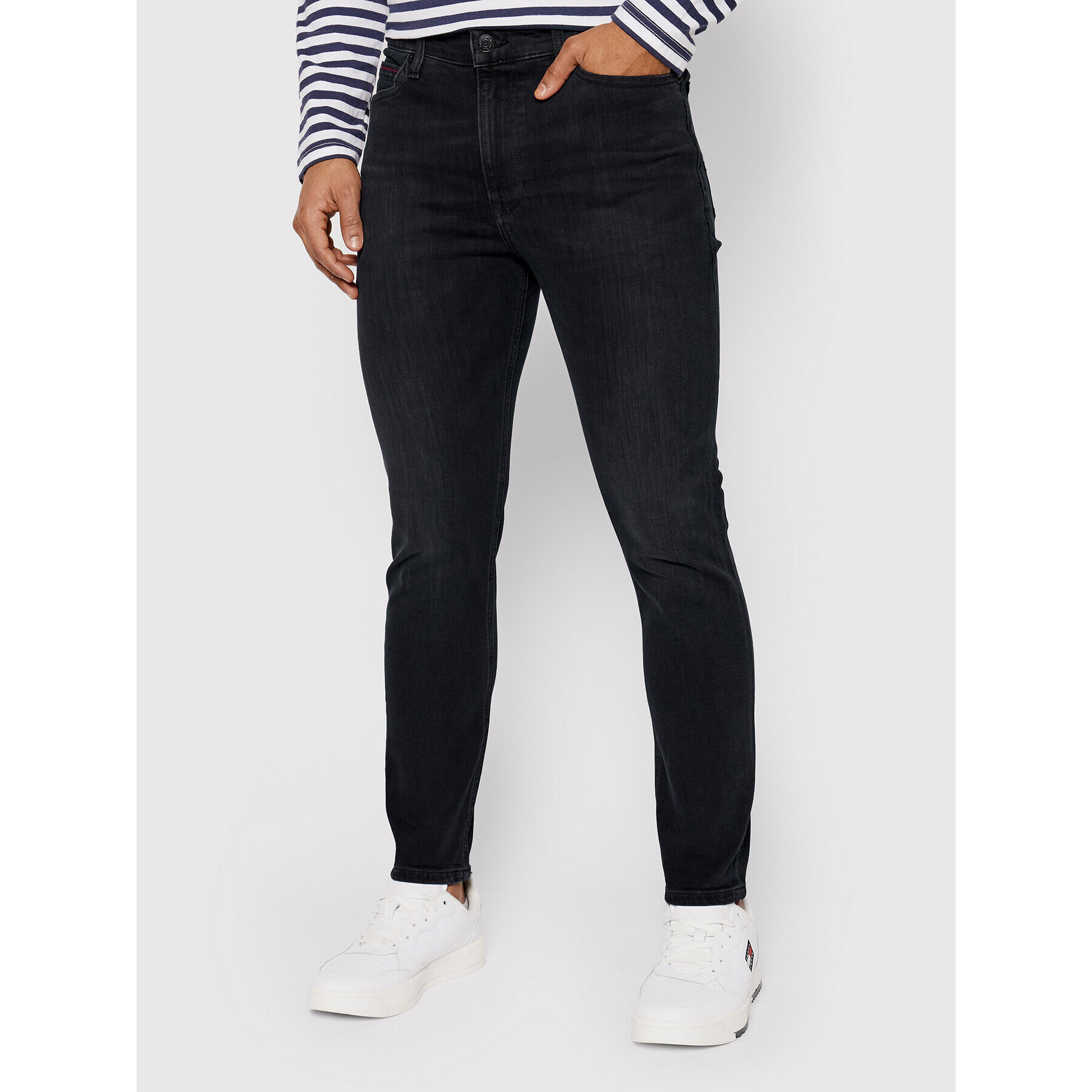 Tommy Jeans Jeansy Simon DM0DM09562 Černá Skinny Fit - Pepit.cz