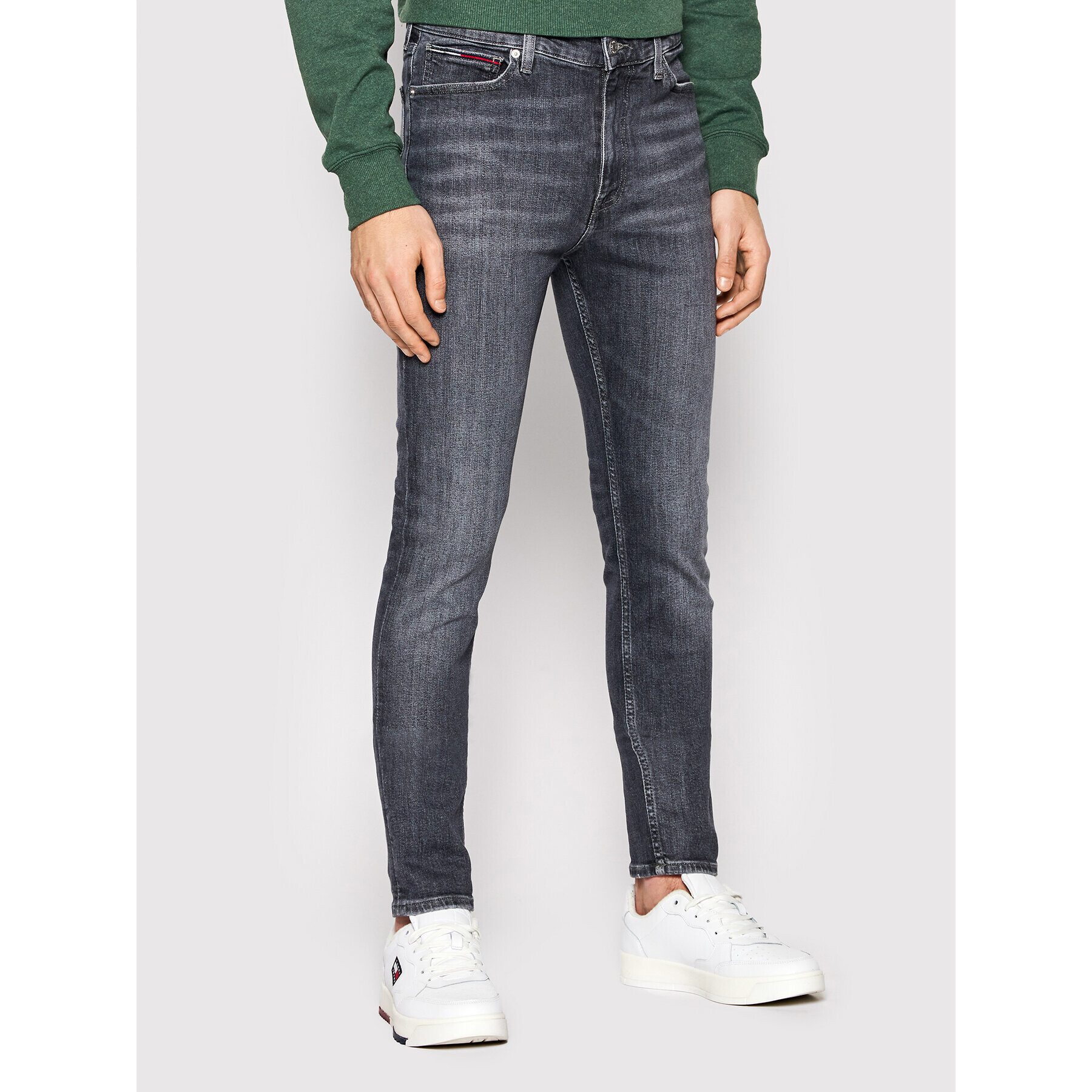 Tommy Jeans Jeansy Simon DM0DM11958 Černá Skinny Fit - Pepit.cz