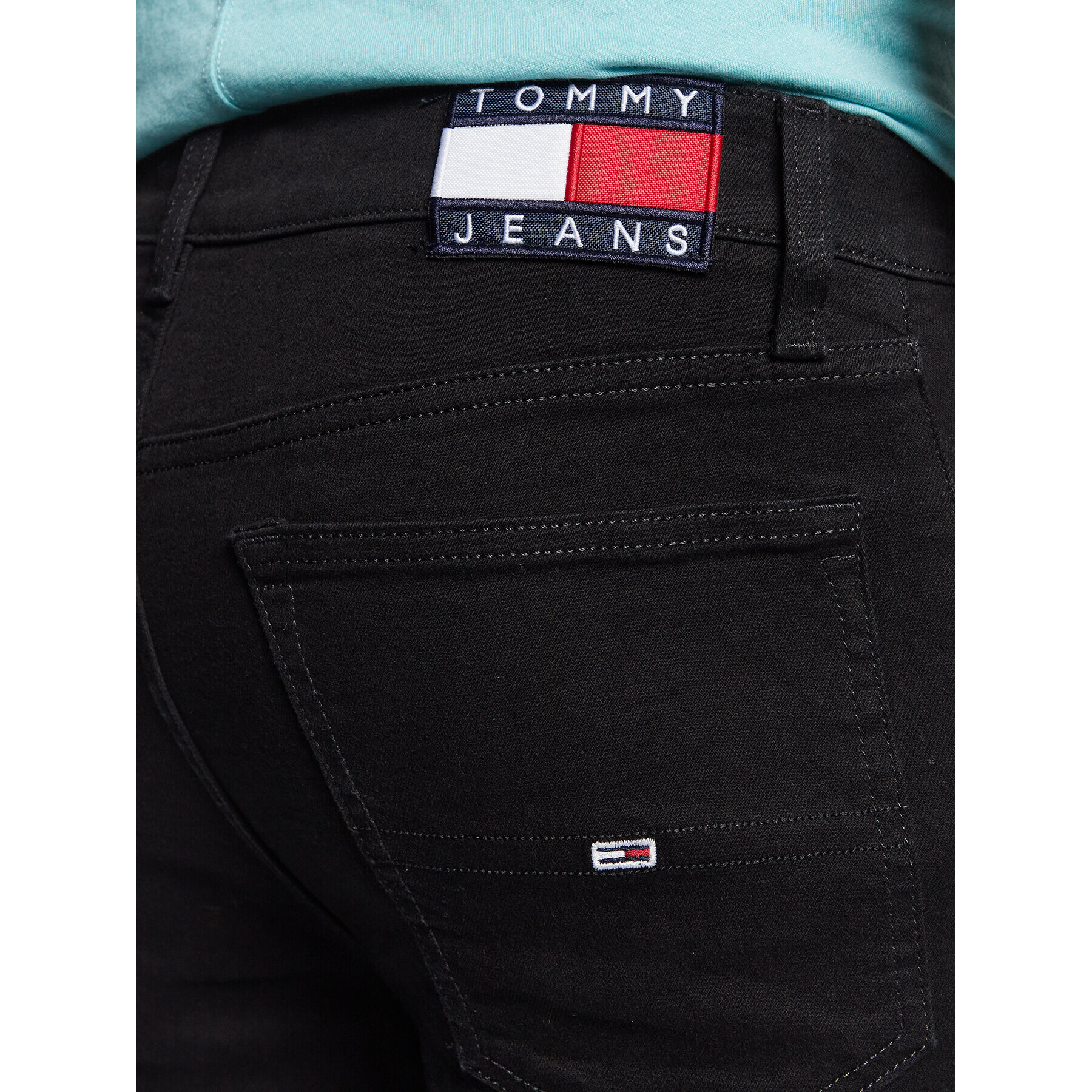 Tommy Jeans Jeansy Simon DM0DM16015 Černá Skinny Fit - Pepit.cz