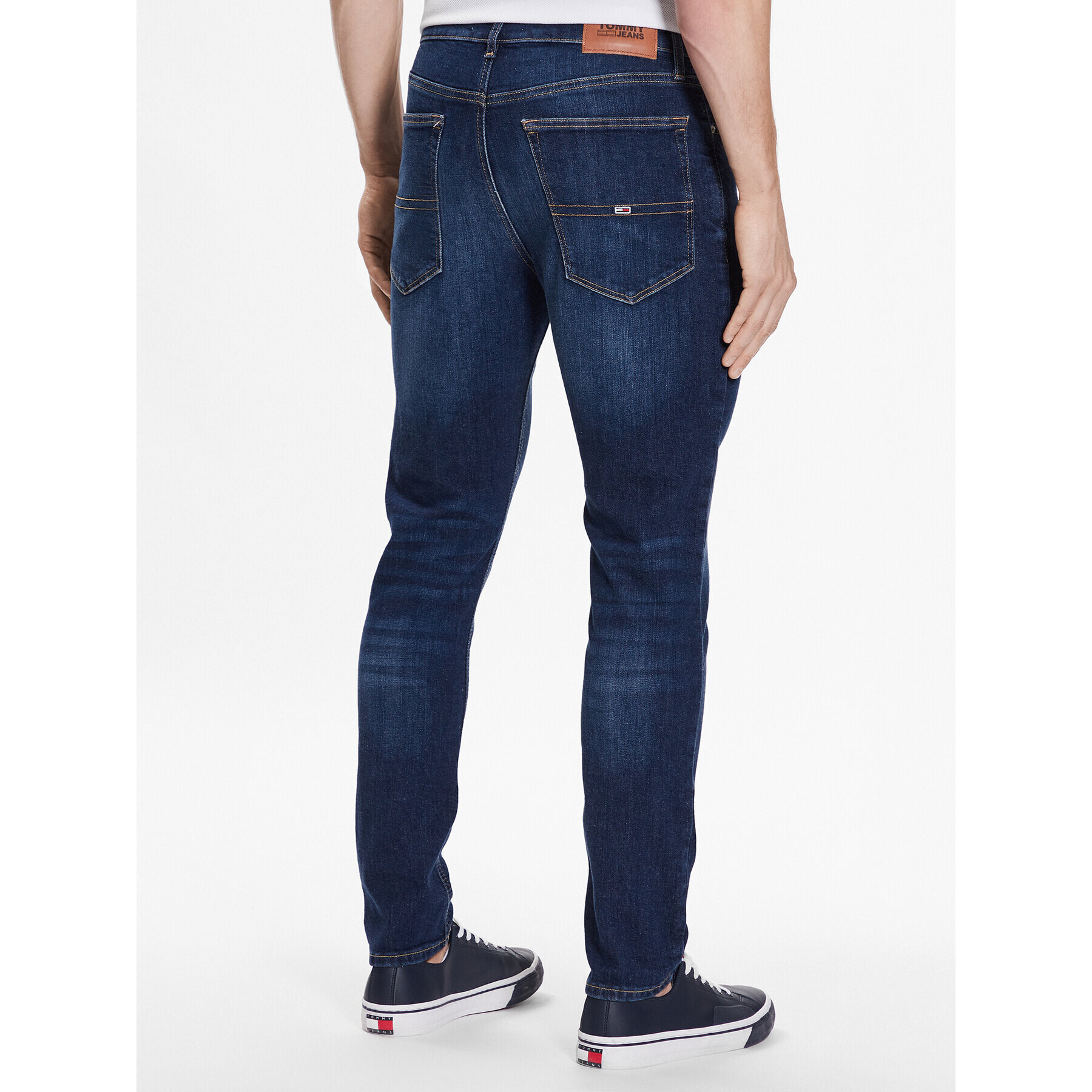 Tommy Jeans Jeansy Simon DM0DM16041 Modrá Skinny Fit - Pepit.cz