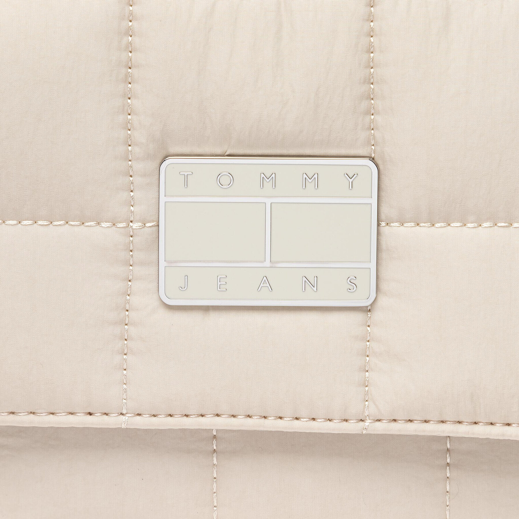 Tommy Jeans Kabelka Tjw Casual Quilted Flap Cross AW0AW12492 Béžová - Pepit.cz