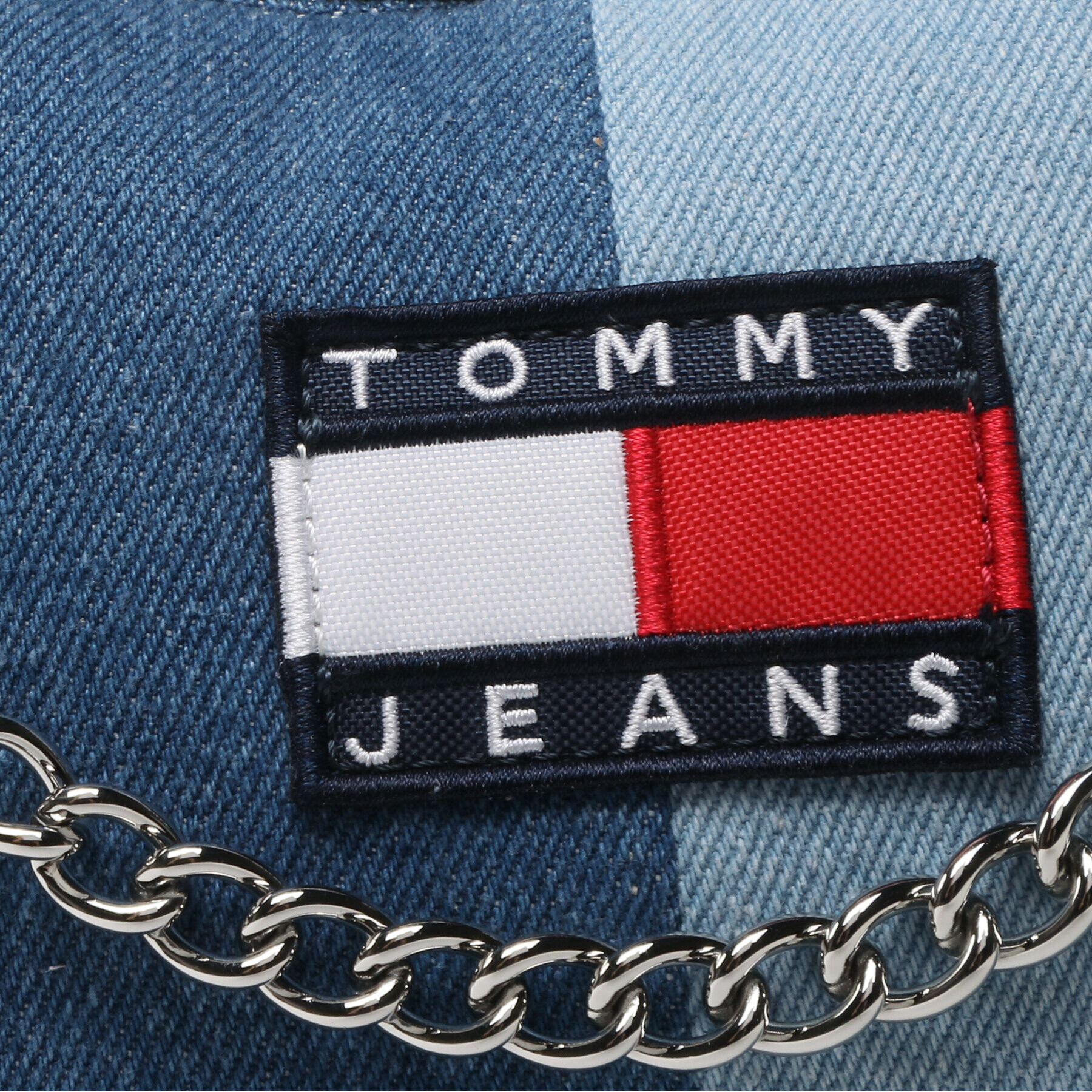 Tommy Jeans Kabelka Tjw Heritage Shoulder Bag Denim AW0AWI4822 Tmavomodrá - Pepit.cz