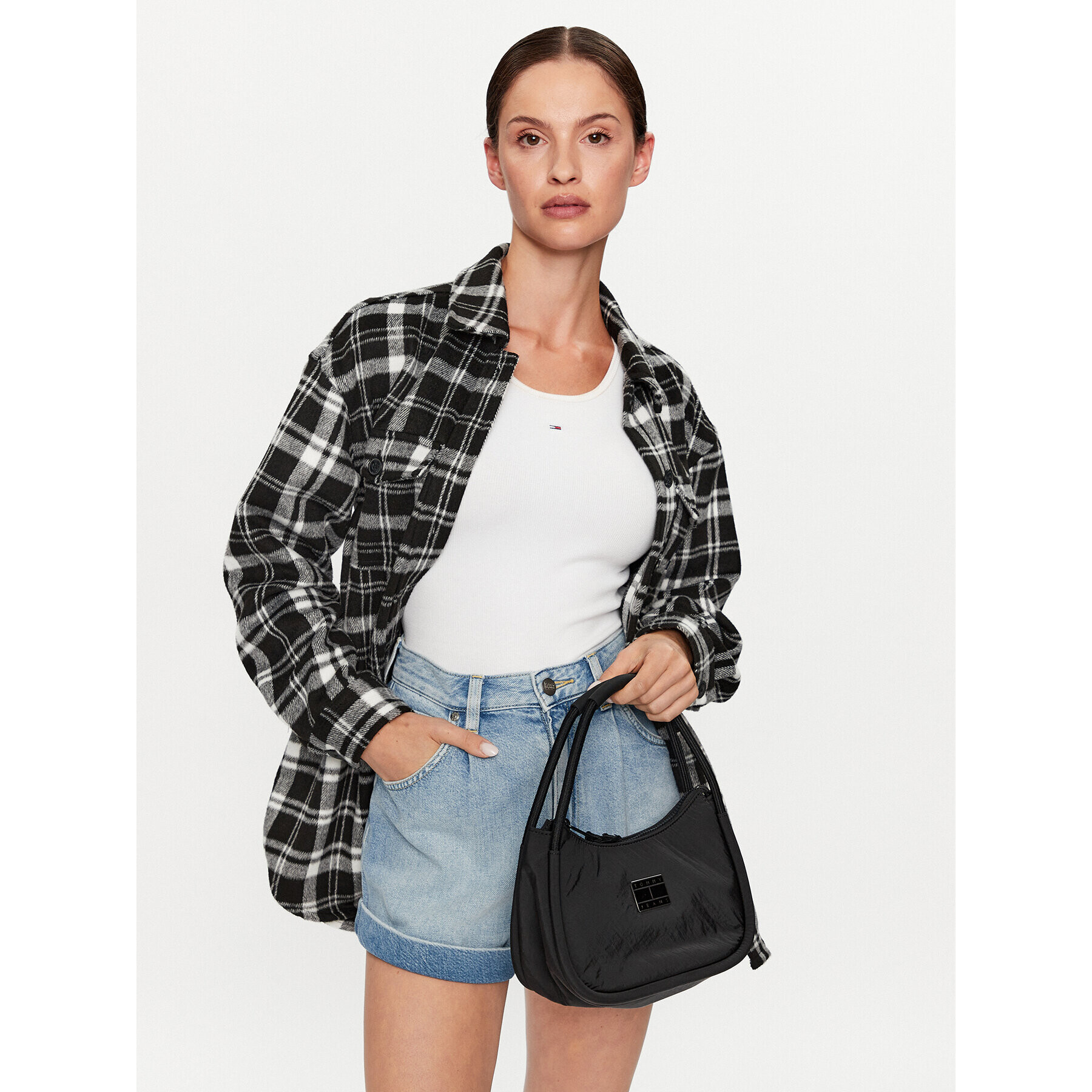 Tommy Jeans Kabelka Tjw Summer Festival Shoulder Bag AW0AW14962 Černá - Pepit.cz