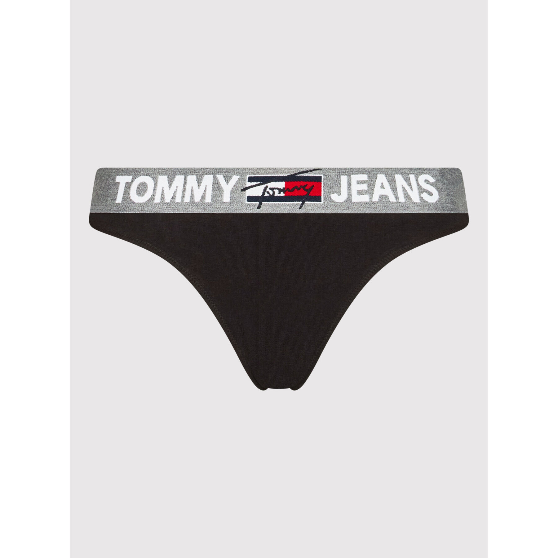 Tommy Jeans Kalhotky string UW0UW02823 Černá - Pepit.cz