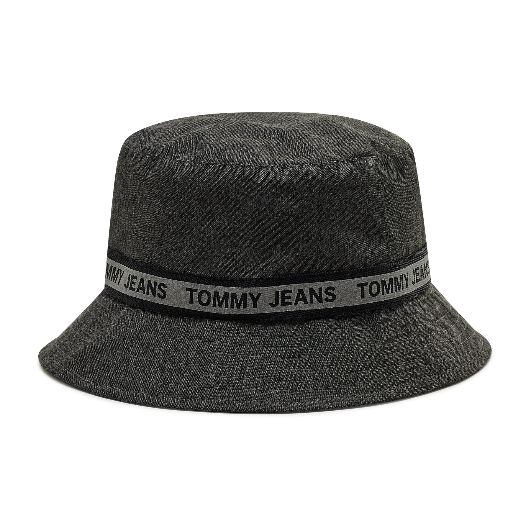 Tommy Jeans Klobouk Bucket Casual Utility Bucket Hat AM0AM07942 Šedá - Pepit.cz