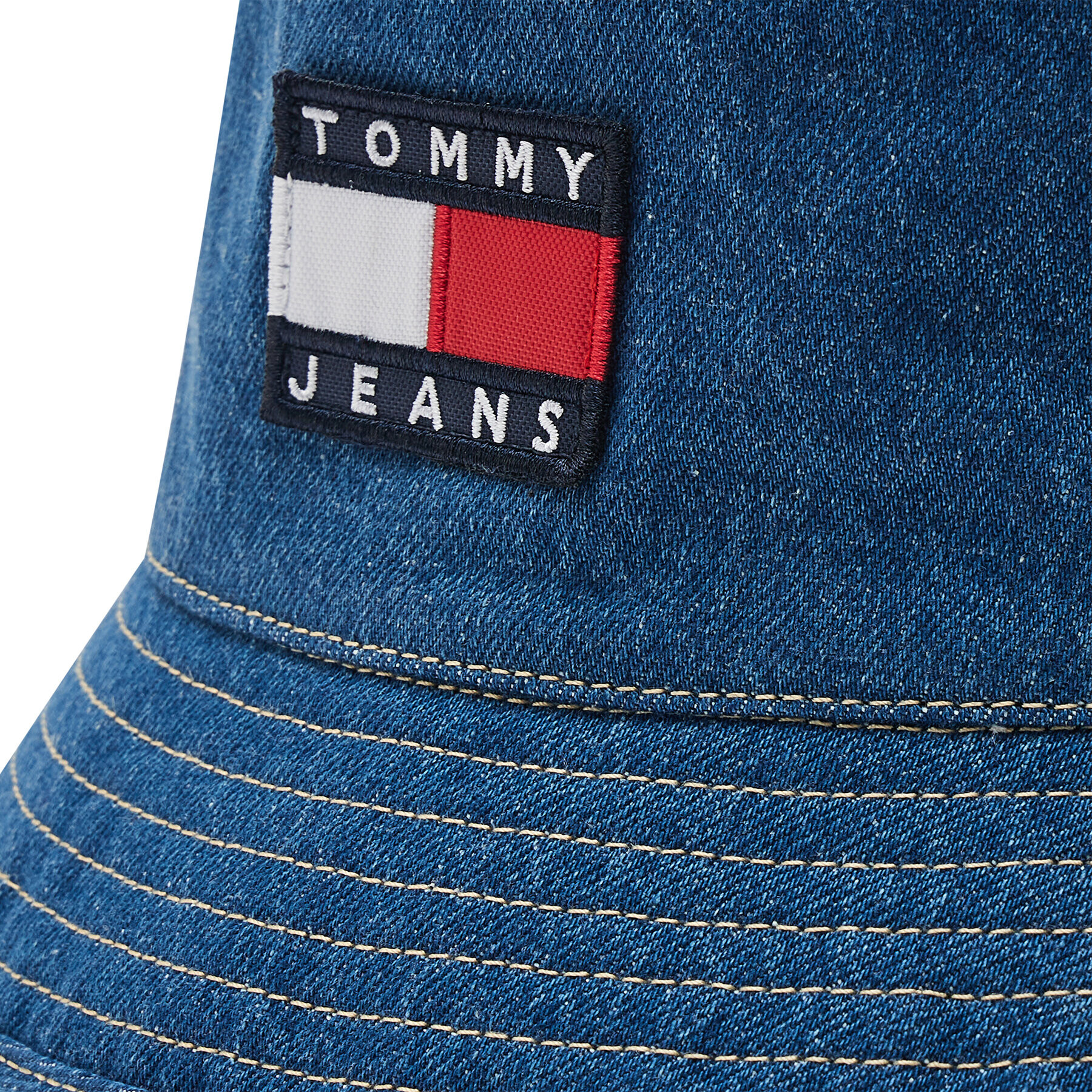 Tommy Jeans Klobouk Denim Bucket AM0AM09584 Modrá - Pepit.cz