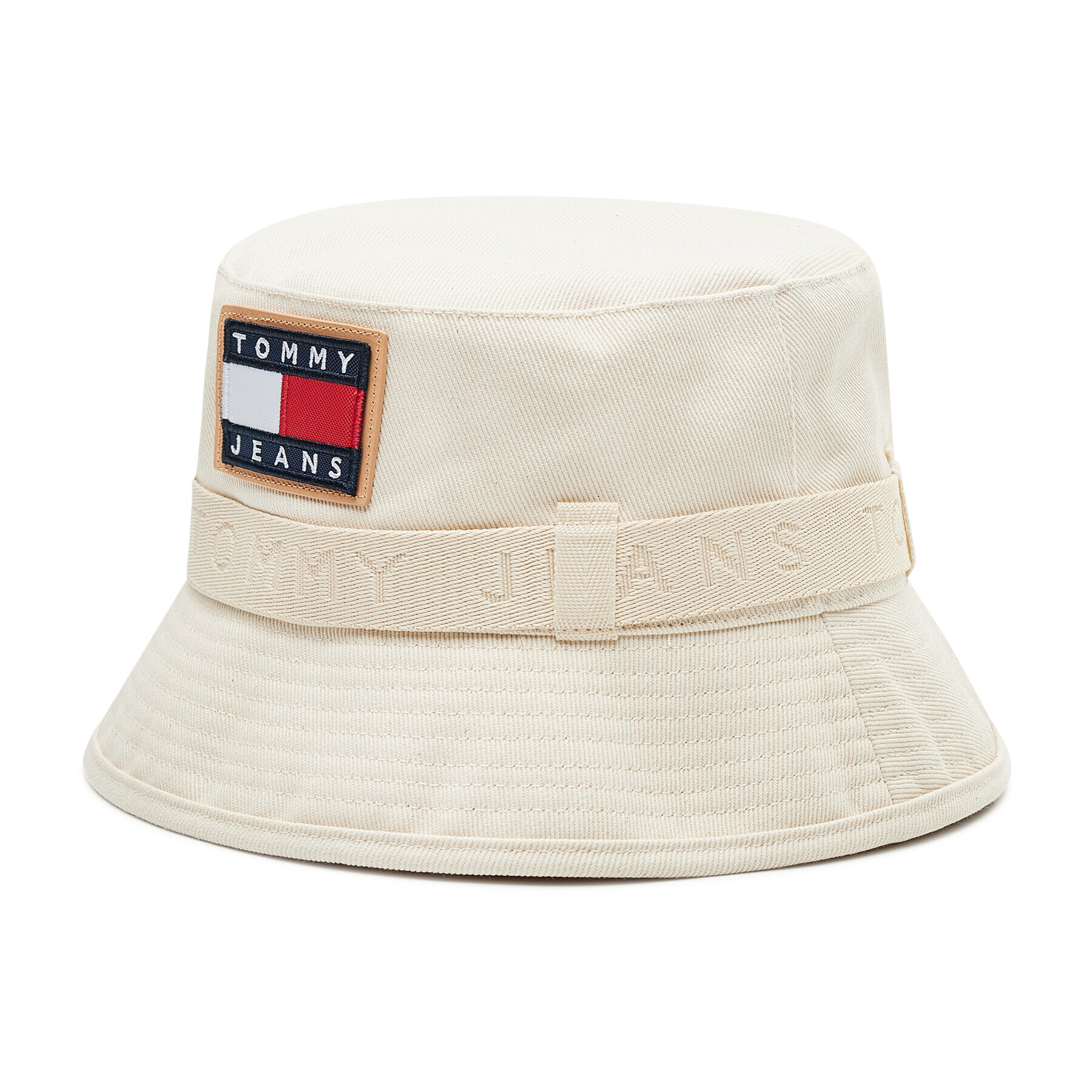 Tommy Jeans Klobouk Heritage Cnvs Bucket AM0AM08491 Béžová - Pepit.cz