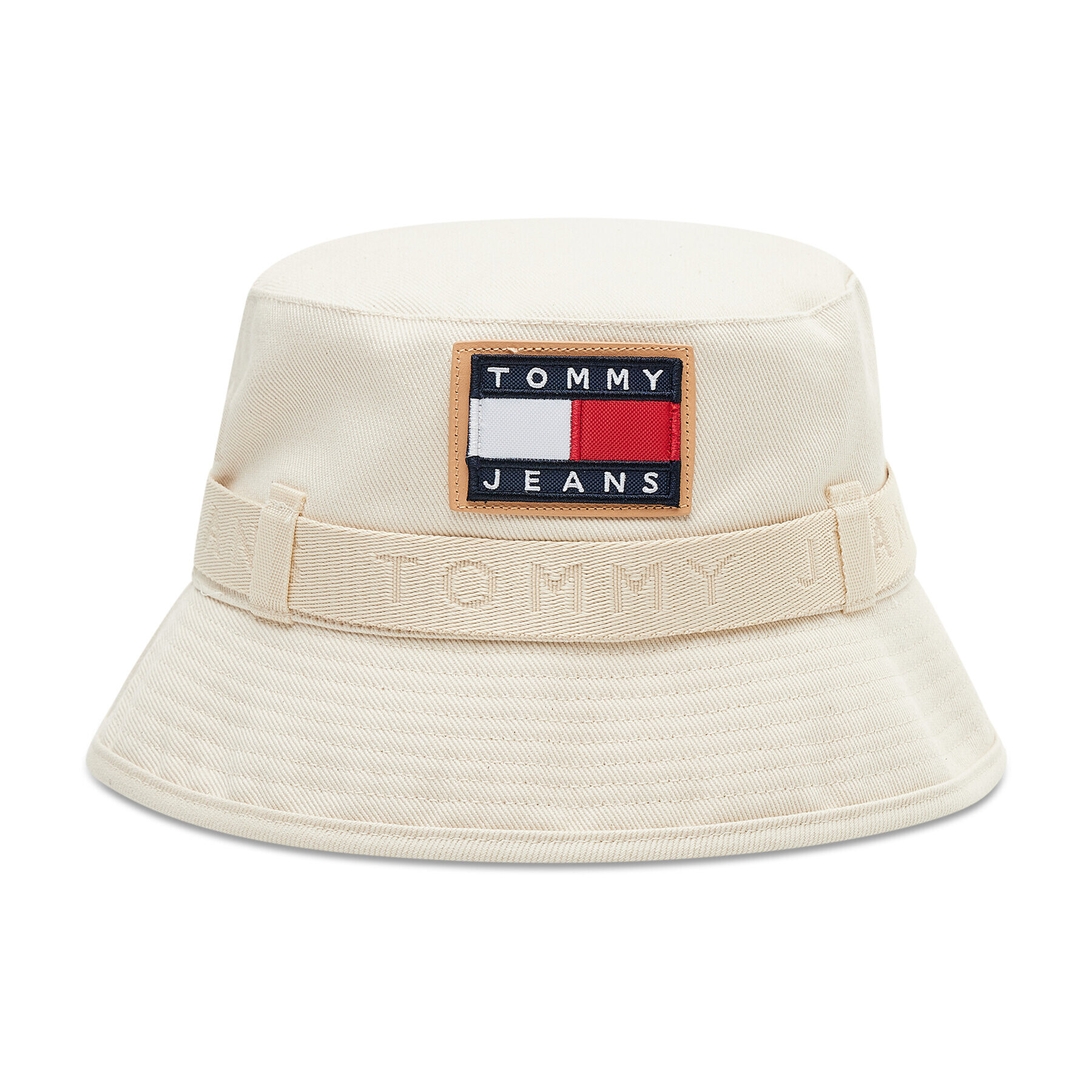 Tommy Jeans Klobouk Heritage Cnvs Bucket AM0AM08491 Béžová - Pepit.cz