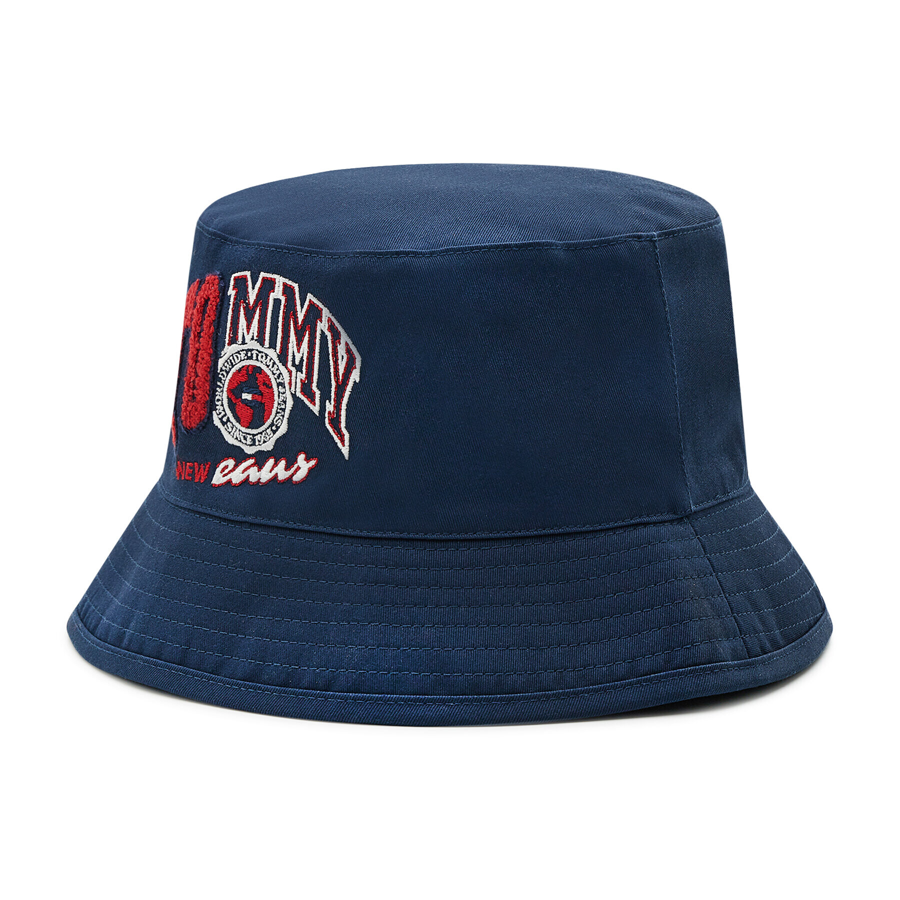 Tommy Jeans Klobouk Tjw Heritage Bucket Rev Cp AM0AM08497 Fialová - Pepit.cz